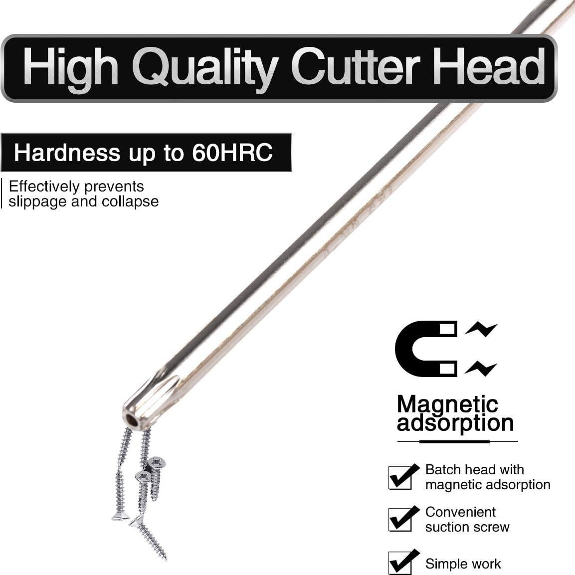 Juego de 9 Llaves Allen Torx HOHXEN 7.1x5.1cm Acero Inoxidable