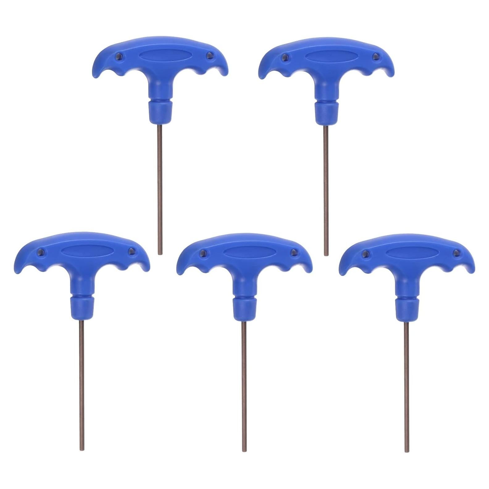 Llave Hexagonal T-Handle HARFINGTON H2.5 5 Piezas Acero S2