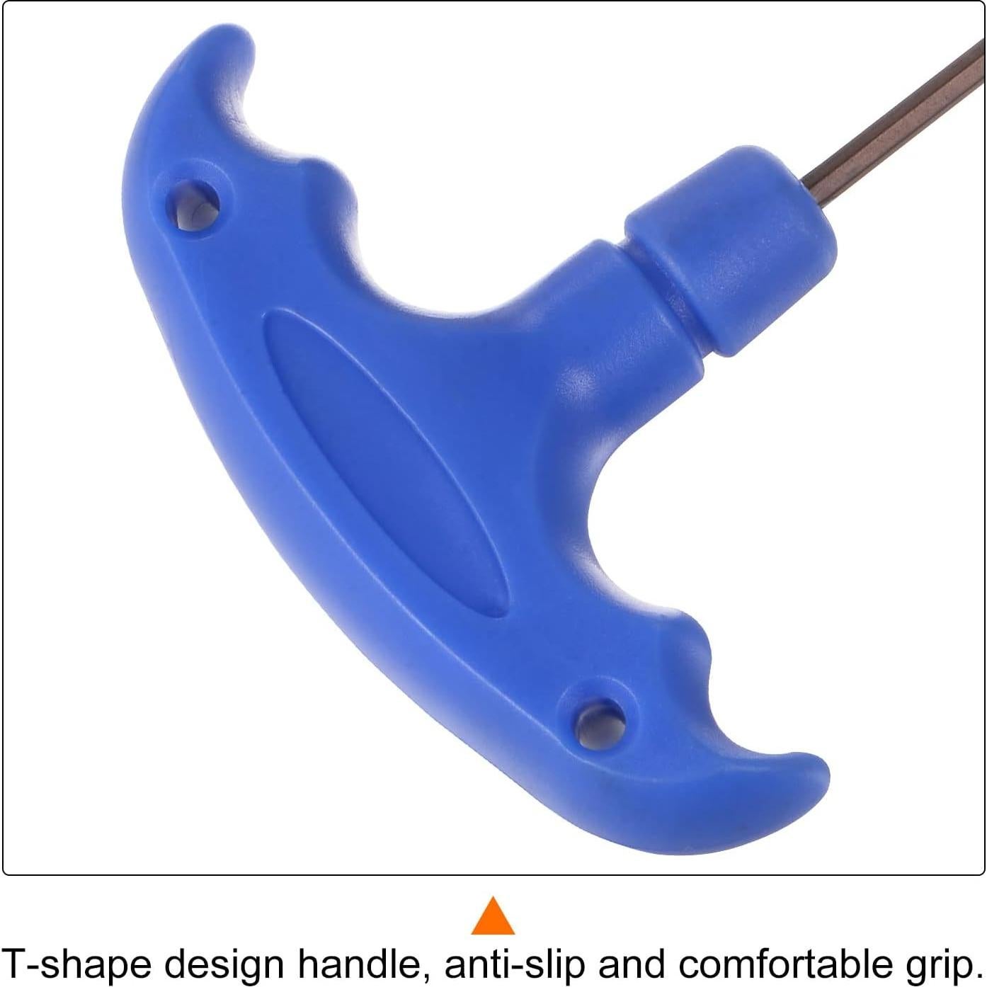 Llave Hexagonal T-Handle HARFINGTON H2.5 5 Piezas Acero S2