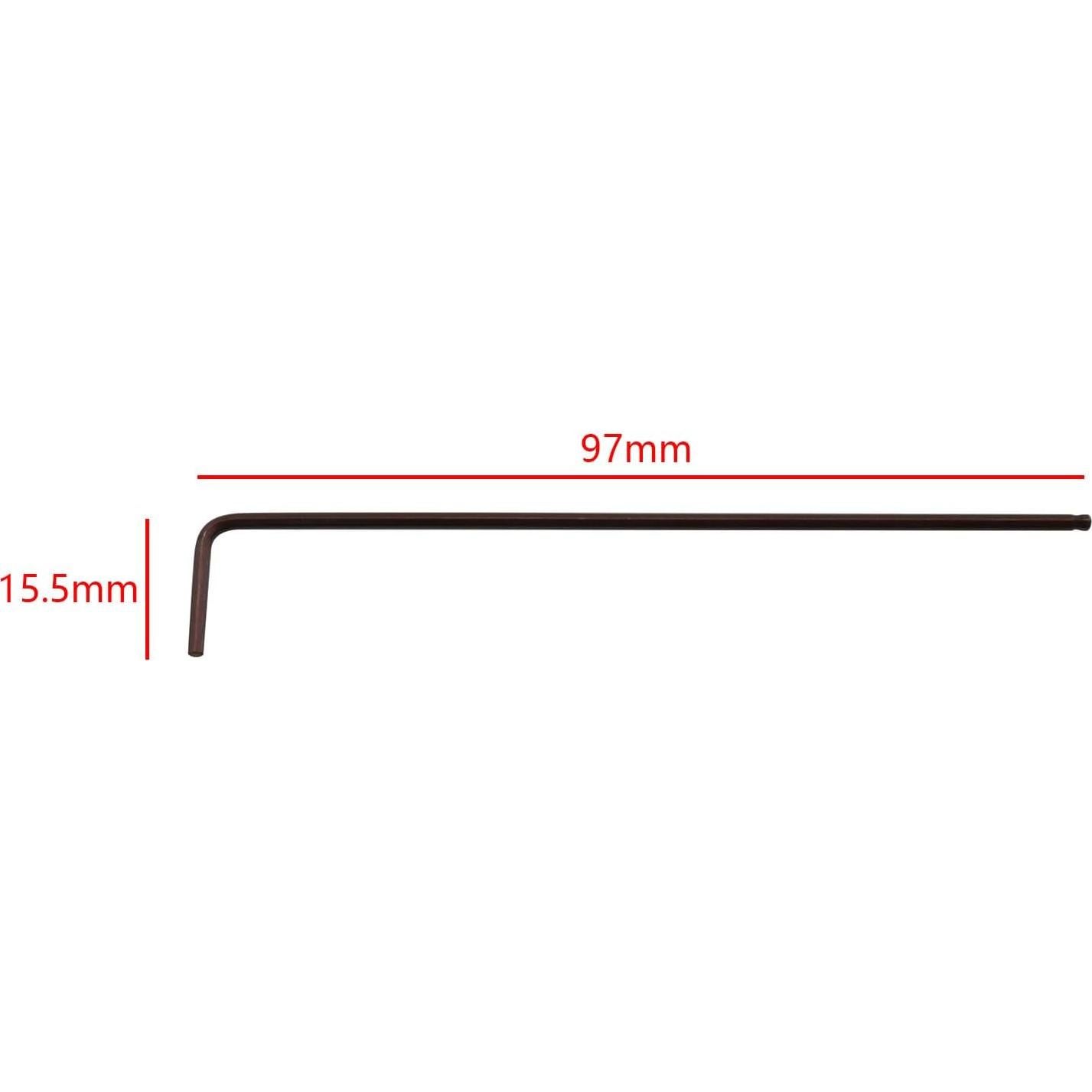 Juego de 2 Llaves Hexagonales YHXiXi 1.5mm Punta de Bola