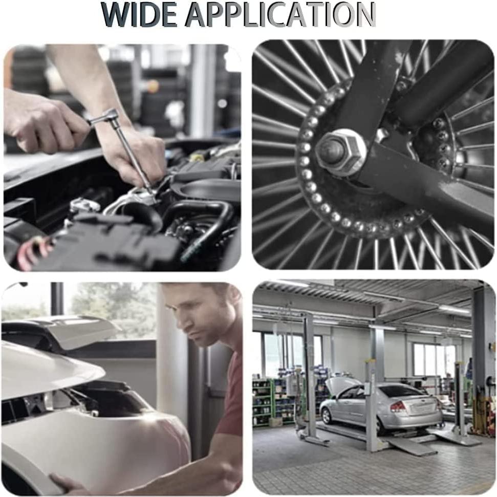 Llave Allen T Utoolmart 4mm Acero 70# 350mm Longitud