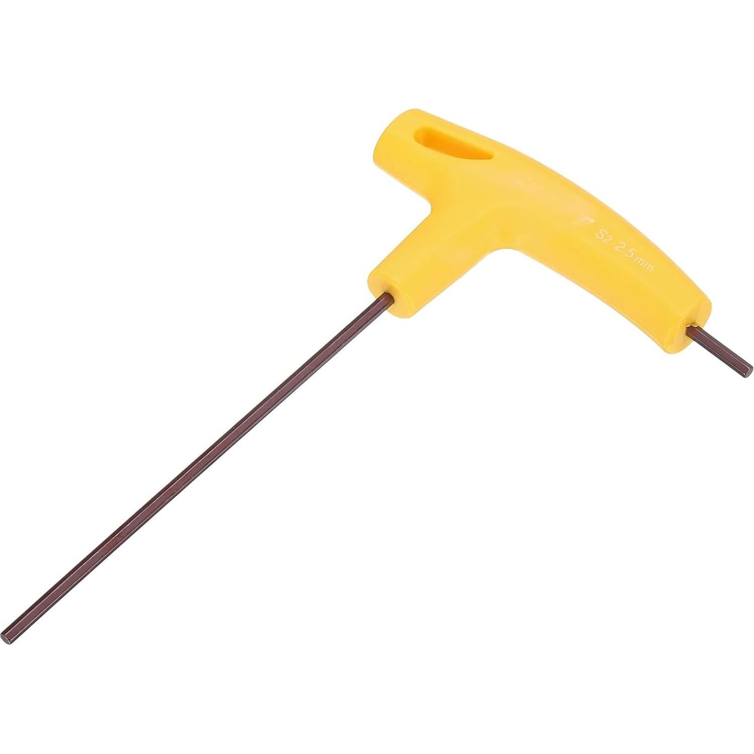 Llave Hexagonal T-HANDLE HARFINGTON 2.5mm Acero Amarillo