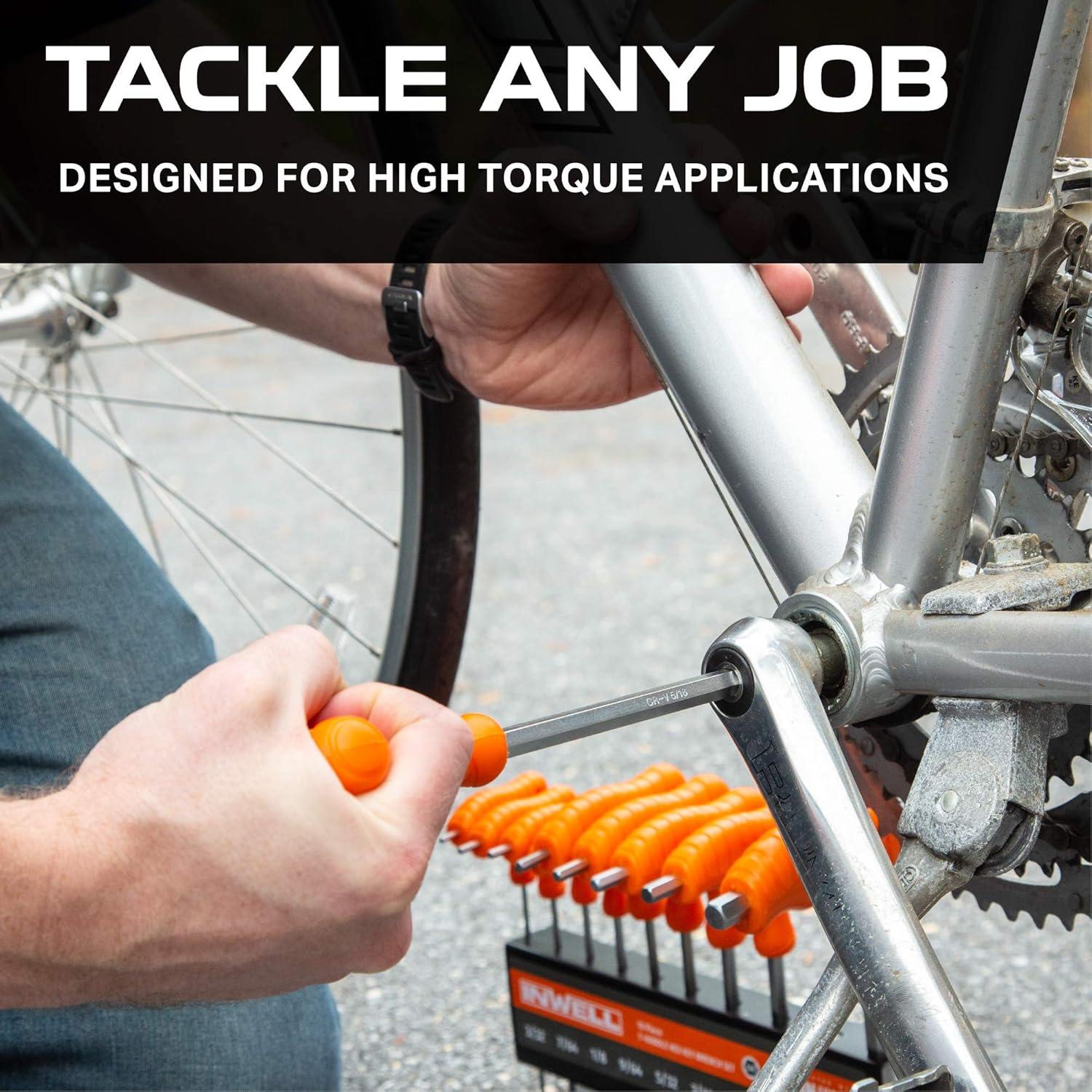 Juego de Llaves Allen T 20 Piezas Iron Forge Tools Métrico