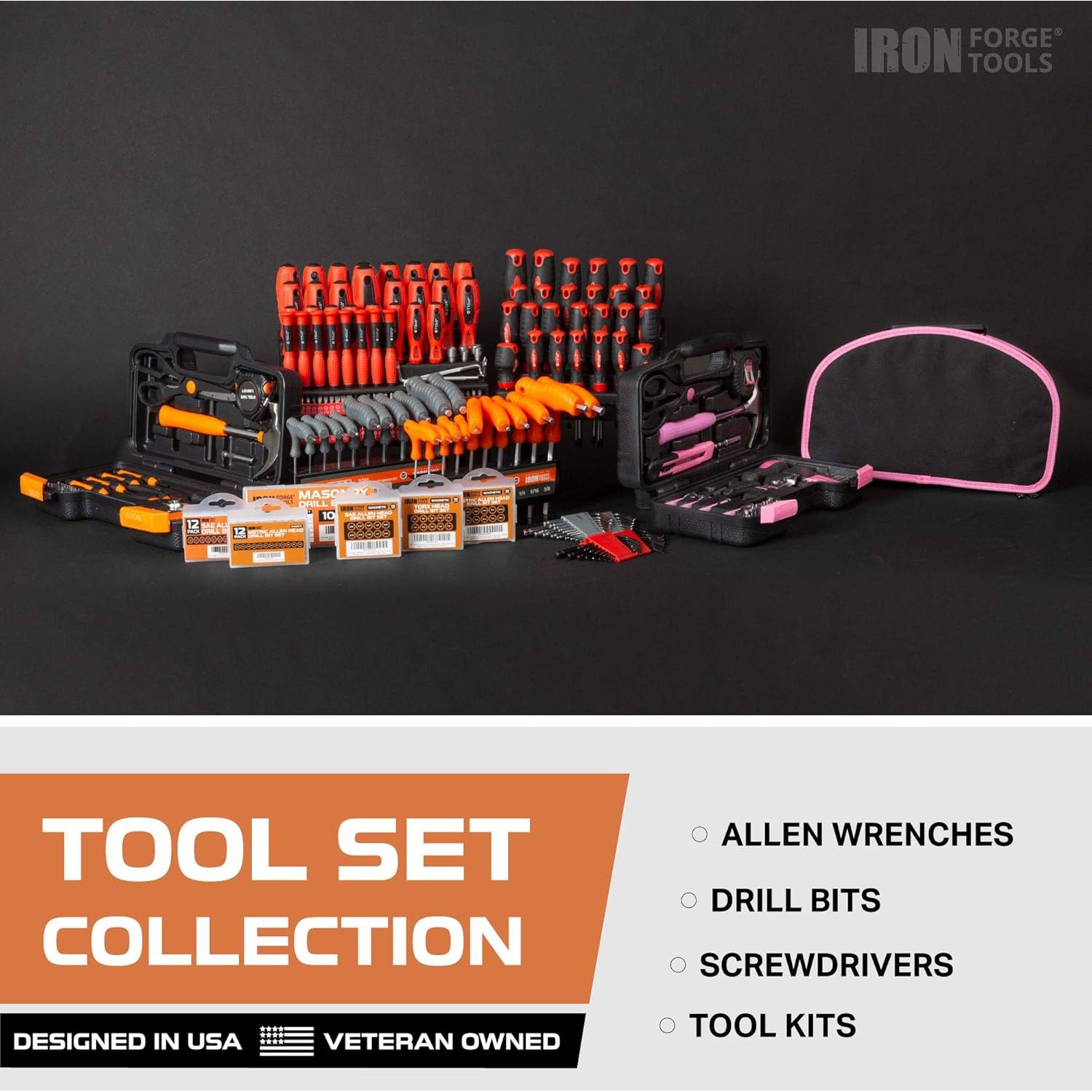 Juego de Llaves Allen T 20 Piezas Iron Forge Tools Métrico