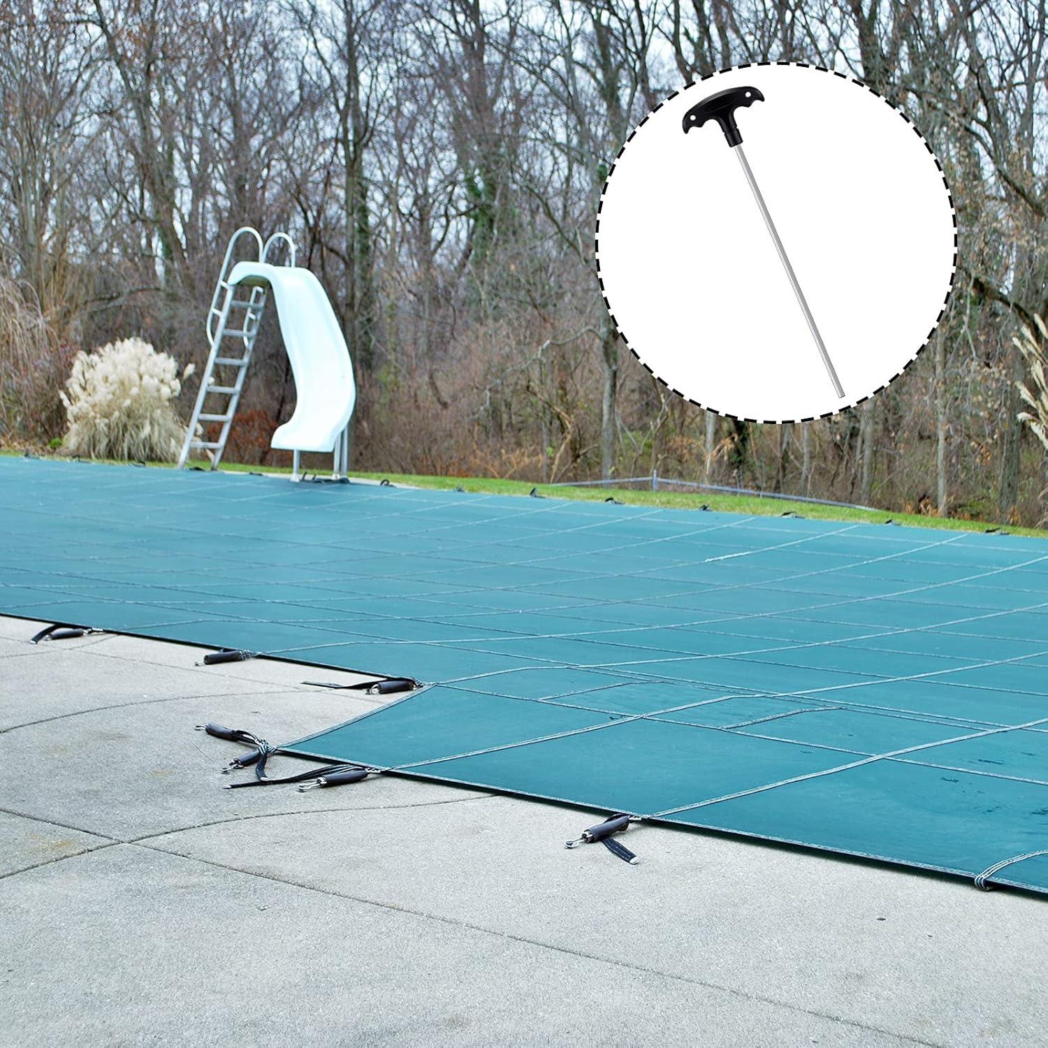 Llave Hexagonal en T Honoson 33 cm para Cubierta de Piscina - 2 Pcs