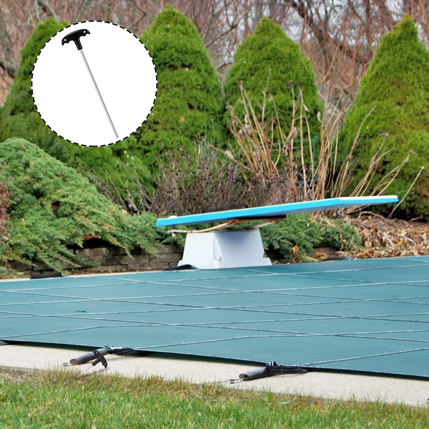 Llave Hexagonal en T Honoson 33 cm para Cubierta de Piscina - 2 Pcs