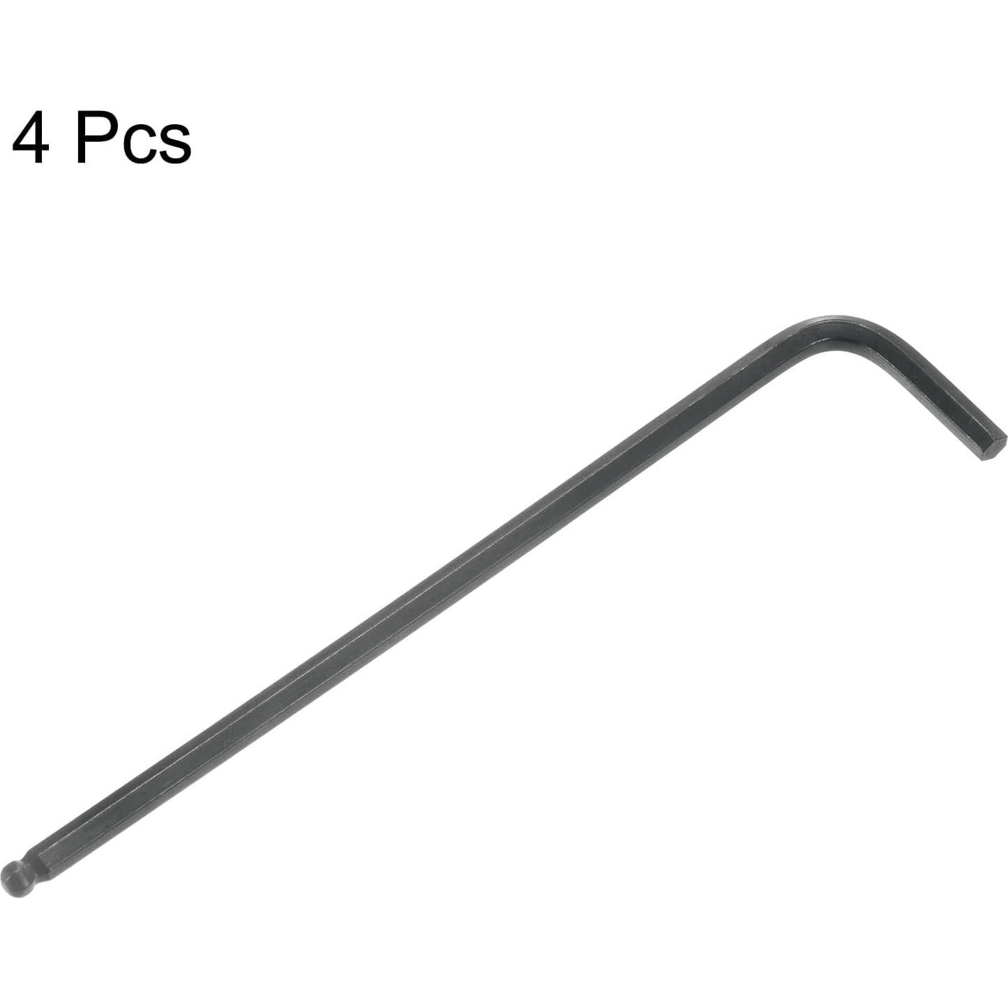 Juego de Llaves Allen 1/8" HARFINGTON 4 Piezas Punta Esférica