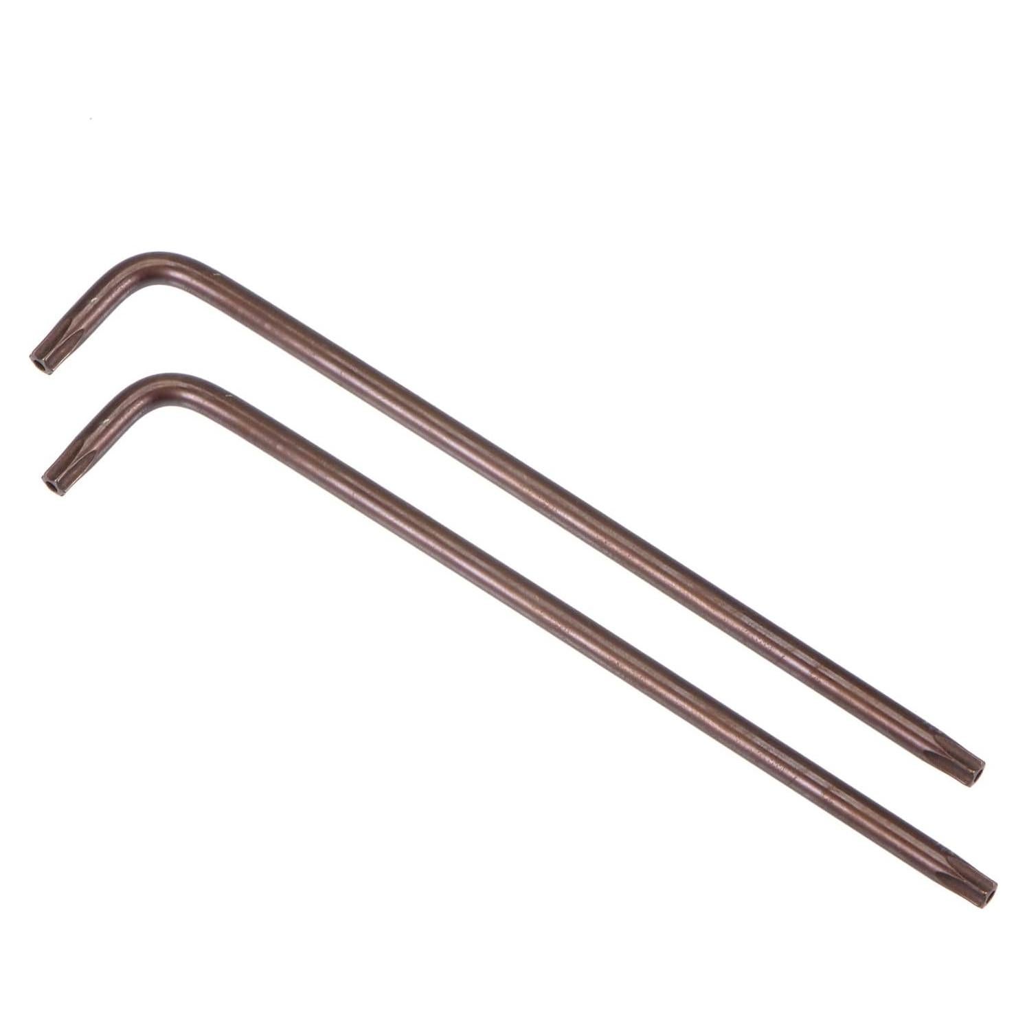 Llave Torx Estrella uxcell T25 a Prueba de Manipulación 130 mm