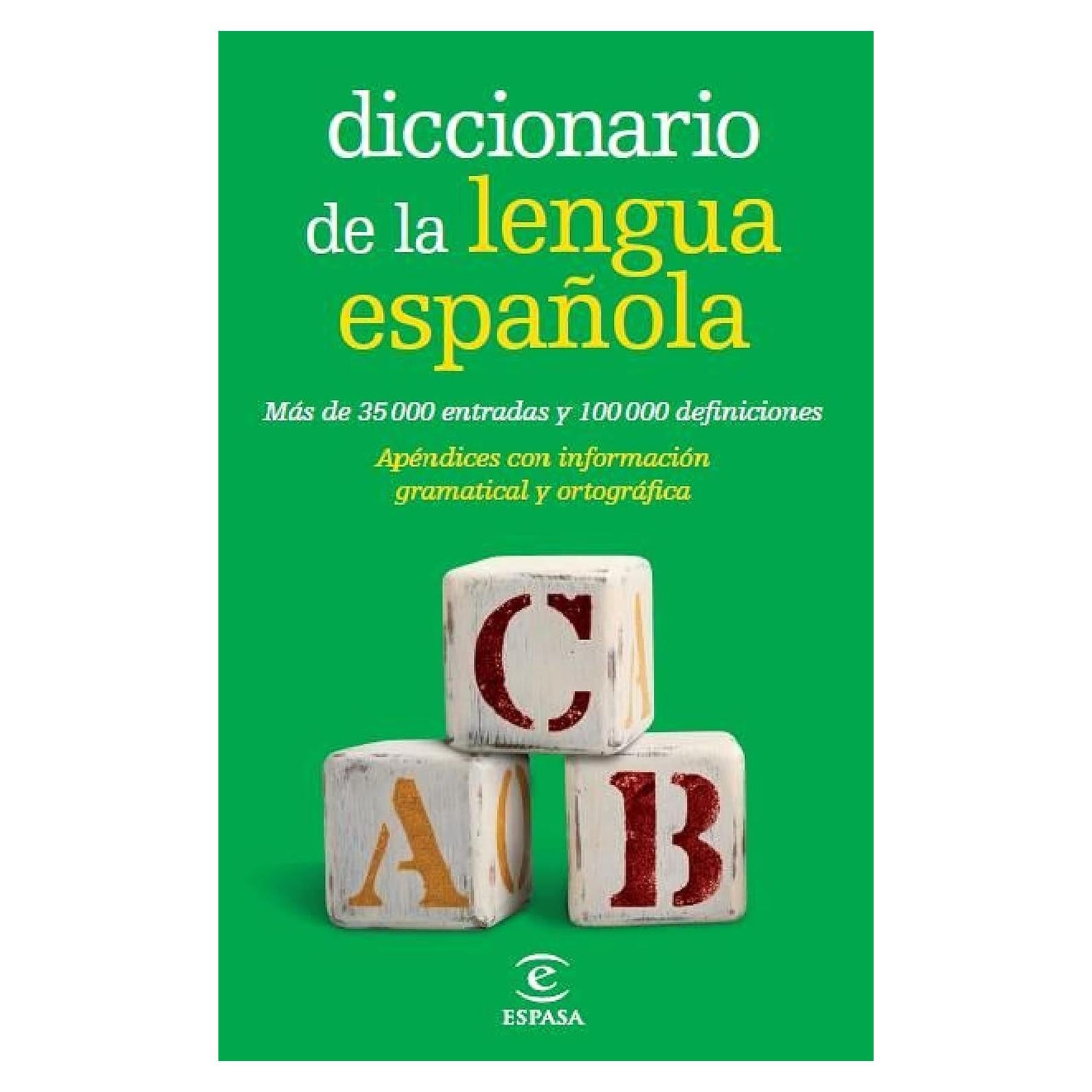 Diccionario de la Lengua Española Espasa Formato Bolsillo