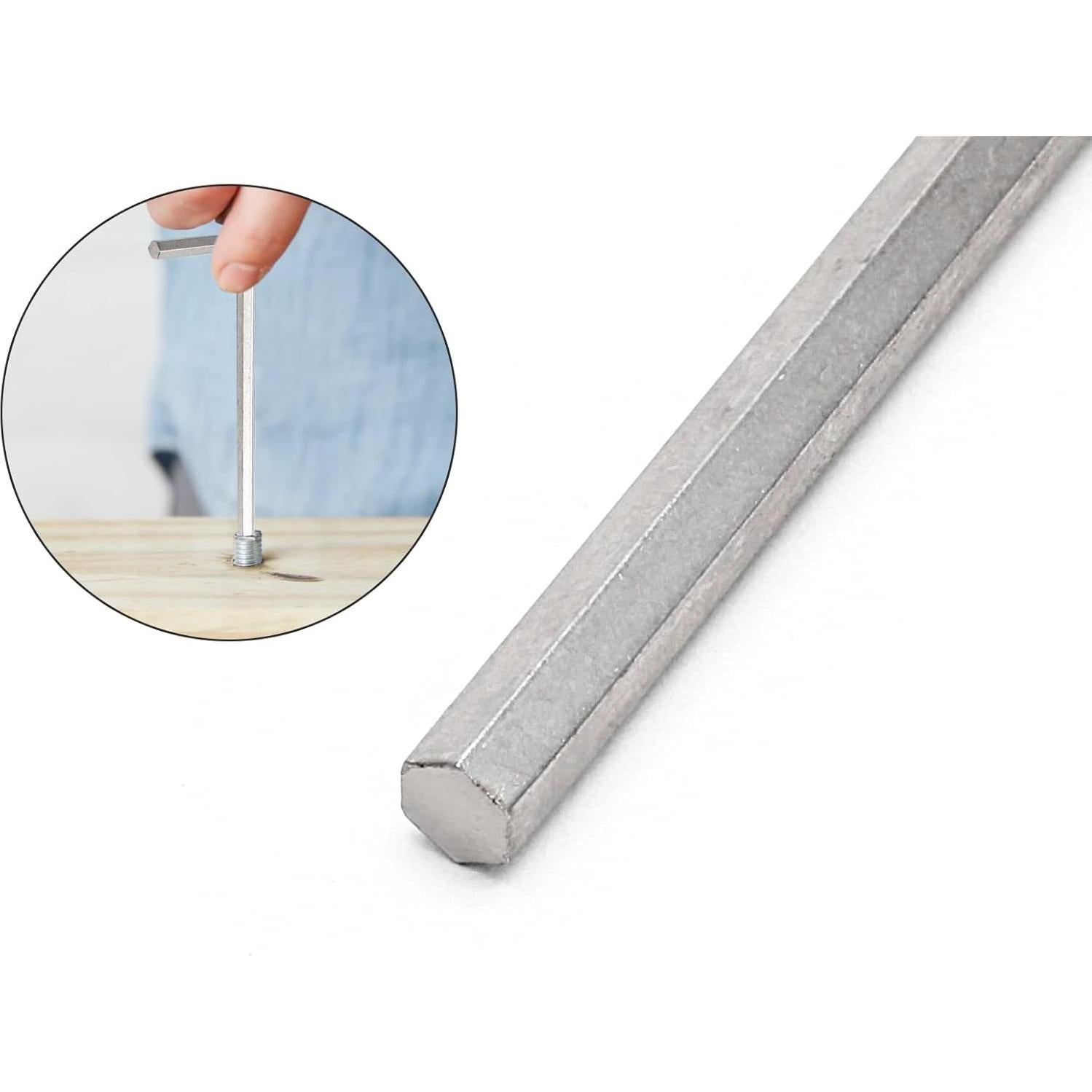 Llave Hexagonal Litoexpe 10 Piezas Acero Cr-V 1/8"