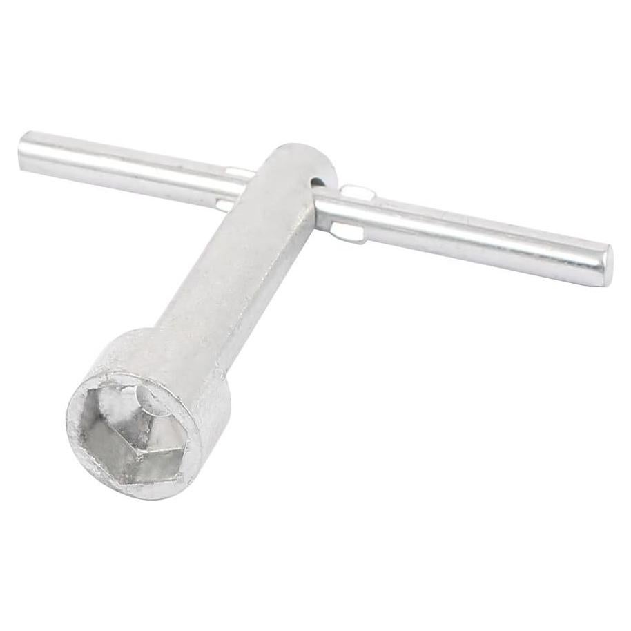 Llave en T uxcell 10mm Hexagonal para Tuercas Profundas
