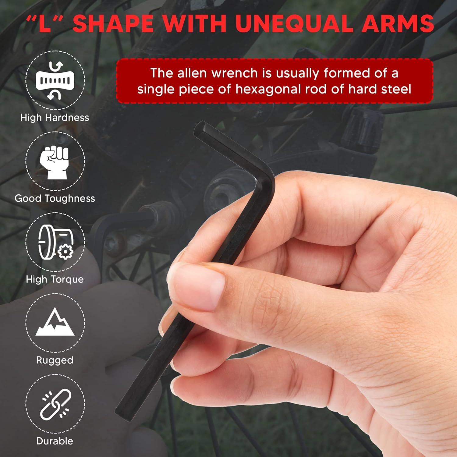 Juego de Llaves Allen Hexagonales YIYITOOLS 30 Piezas 1.27-10 mm