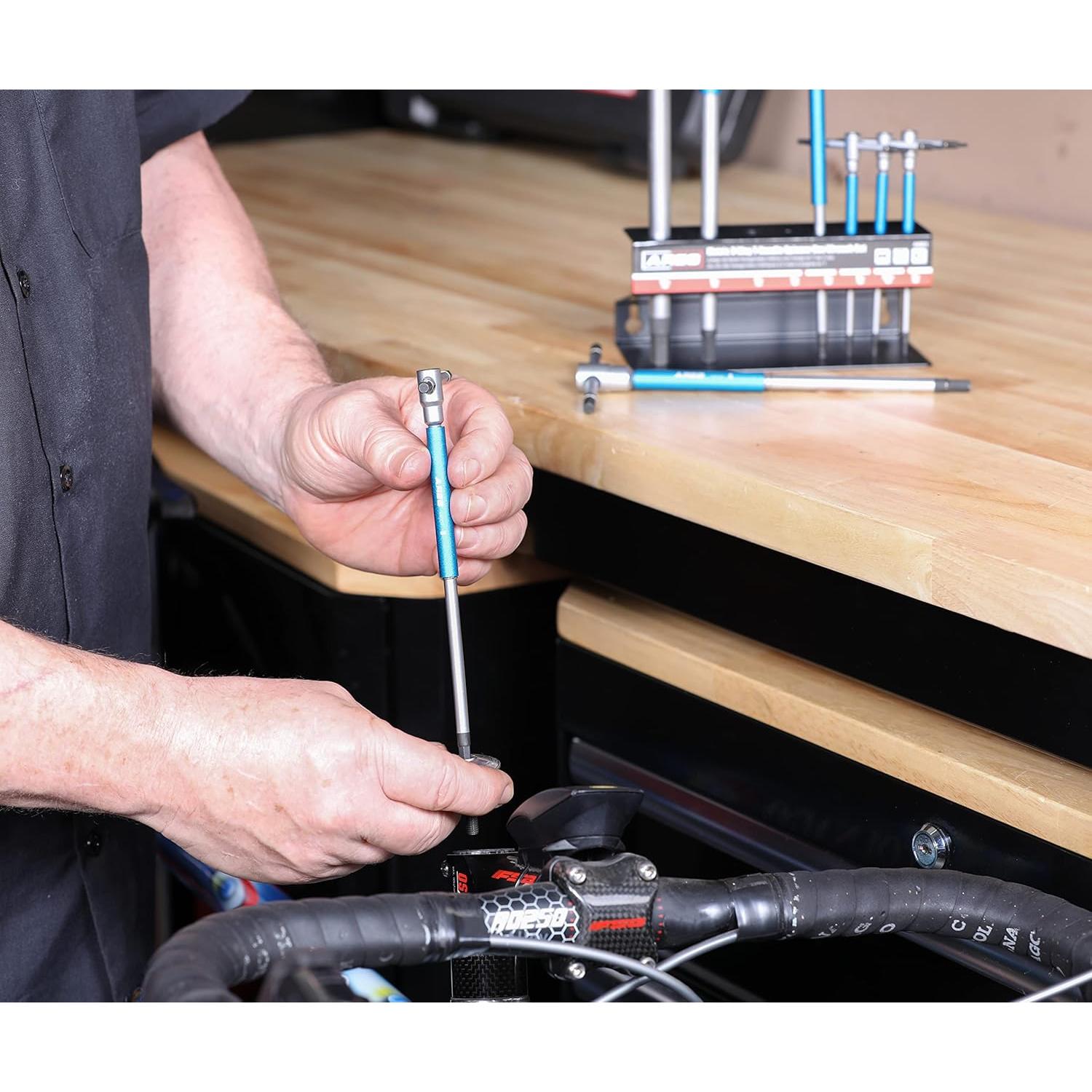 Juego de Llaves Allen T-Handle ARES 8 Piezas Métricas 2-10mm