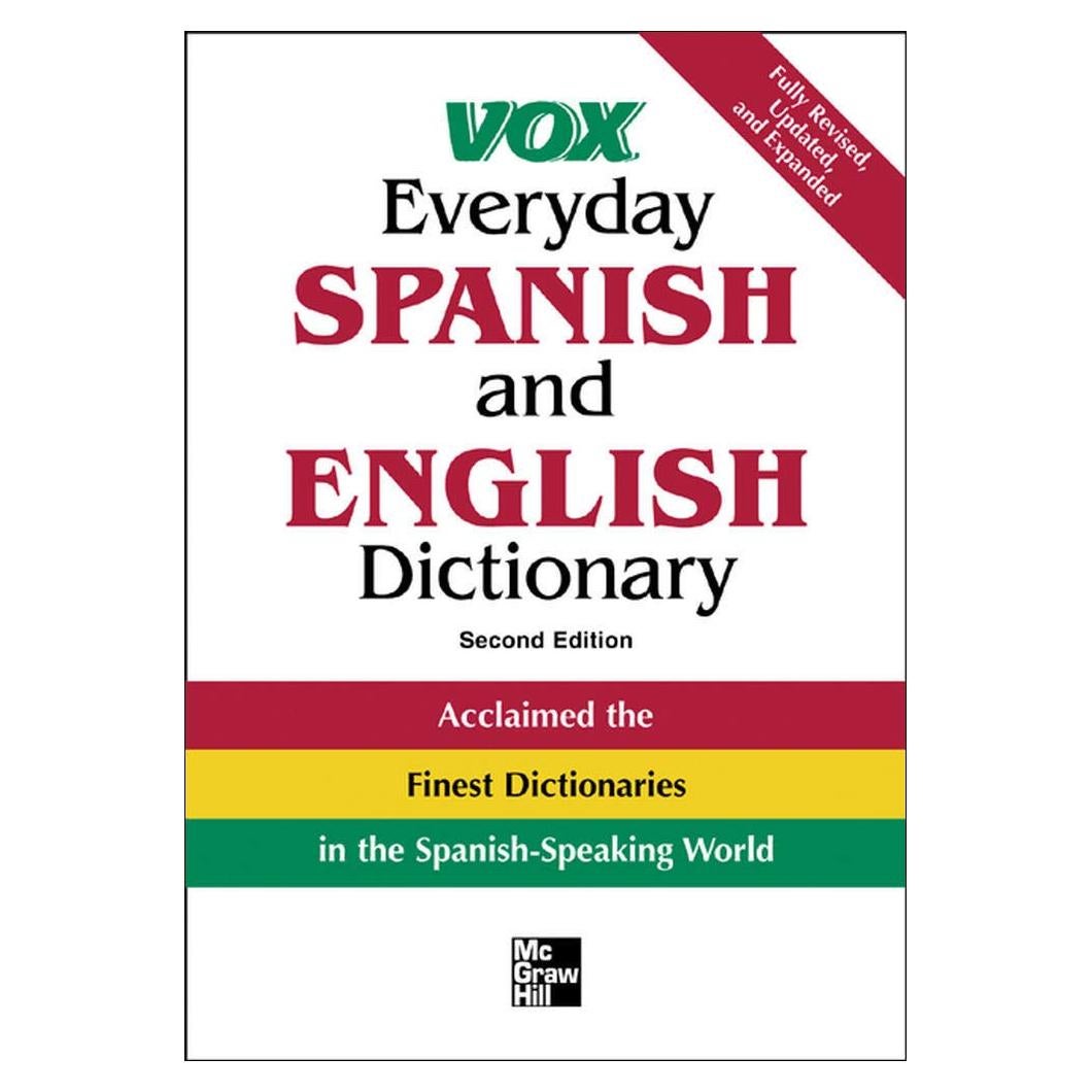 Vox Everyday Spanish and English Dictionary (VOX Dictionary Series)