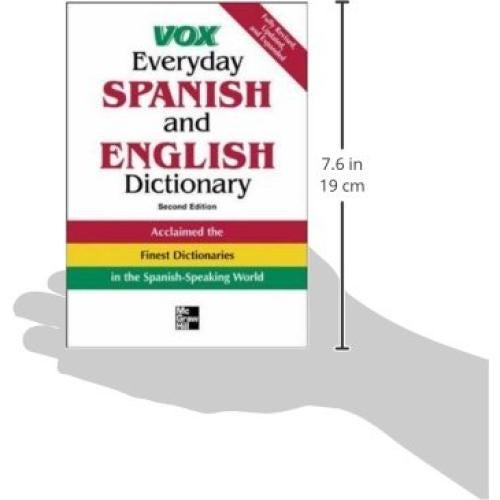 Vox Everyday Spanish and English Dictionary (VOX Dictionary Series)