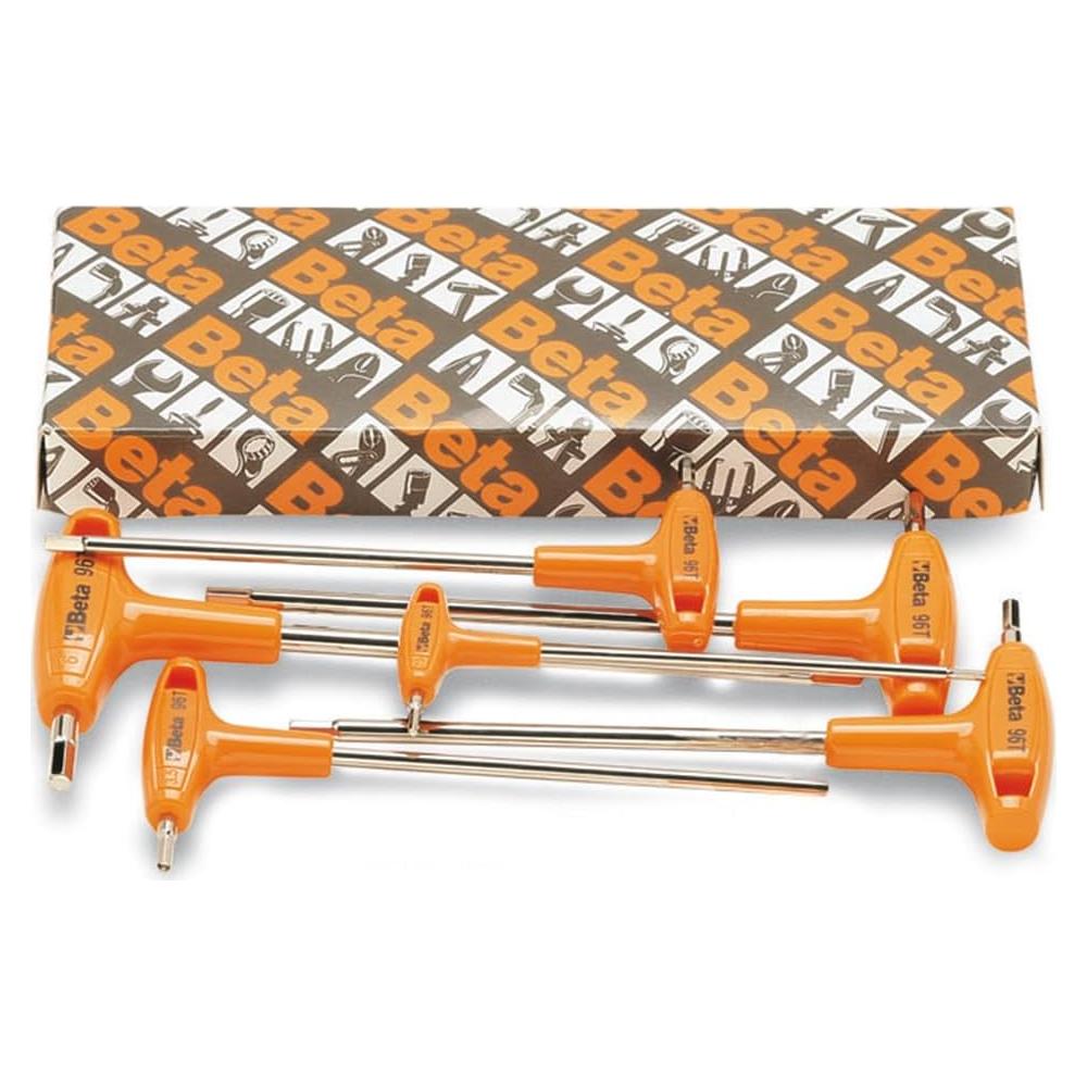 Juego de 6 Llaves Allen Beta 96T de Mango en T 2mm-6mm