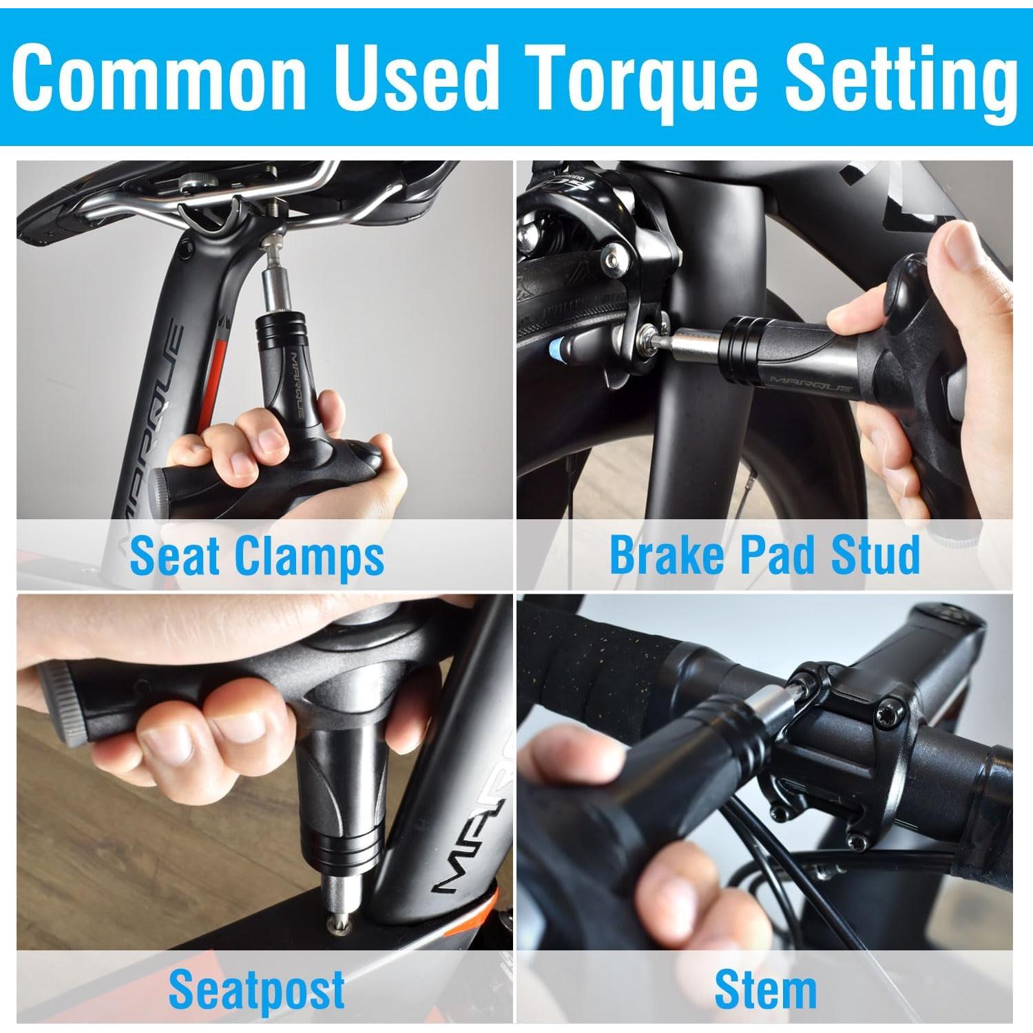 Llave de Torque Ajustable MARQUE 4-6 Nm con Herramientas