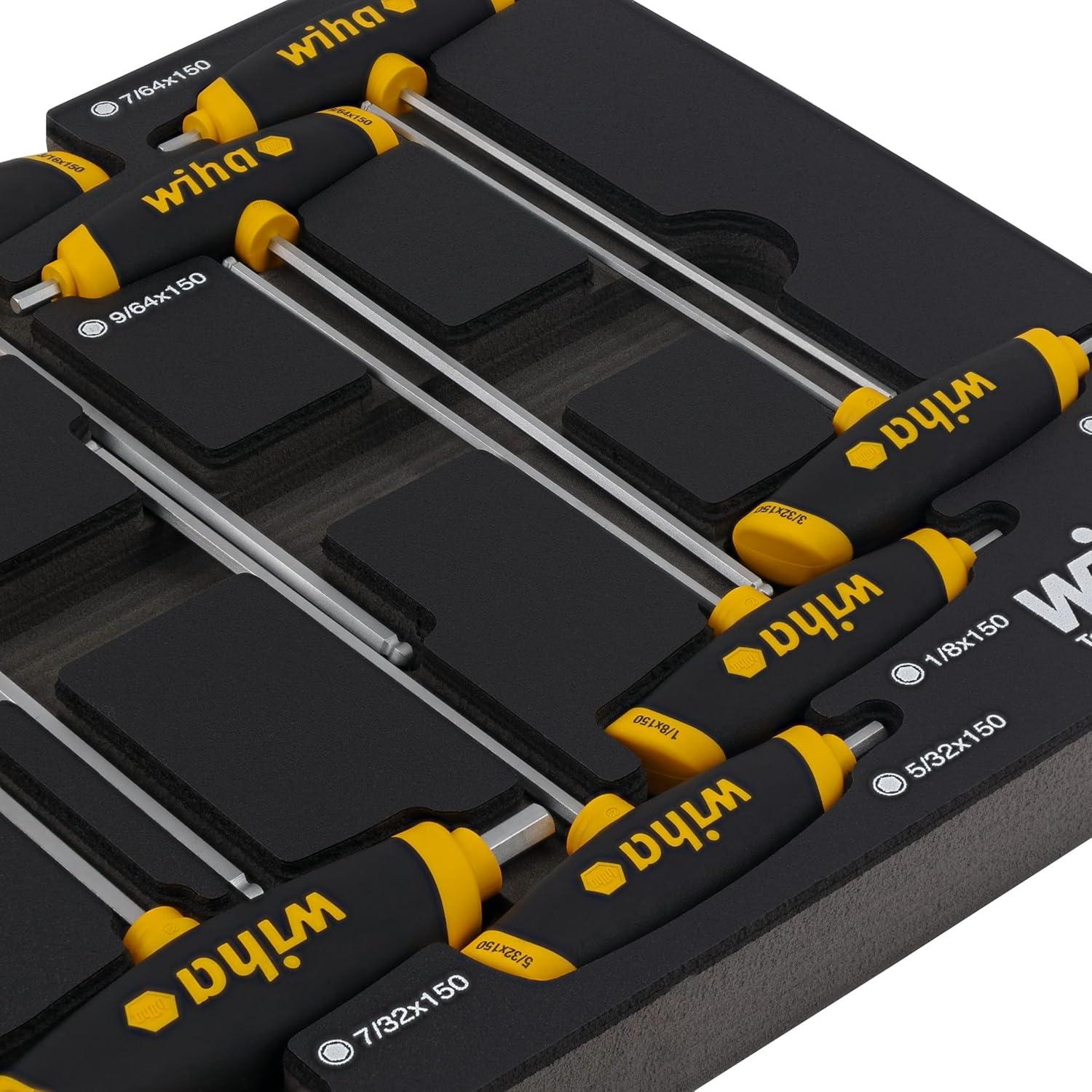Set de Herramientas Wiha 54081 10 Piezas Mango T Doble Acción