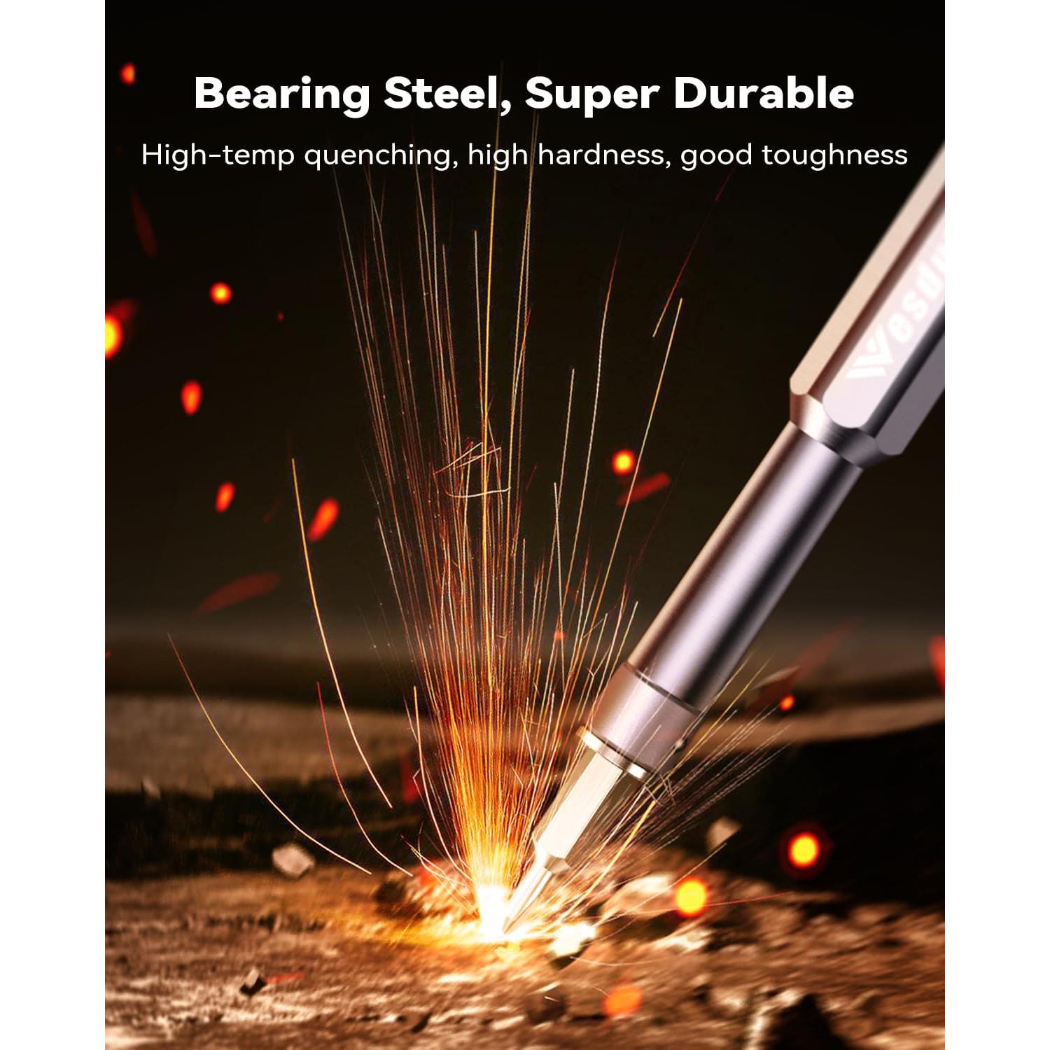 Juego de Destornilladores Pequeños 49-en-1 Wesdut - Acero Duradero