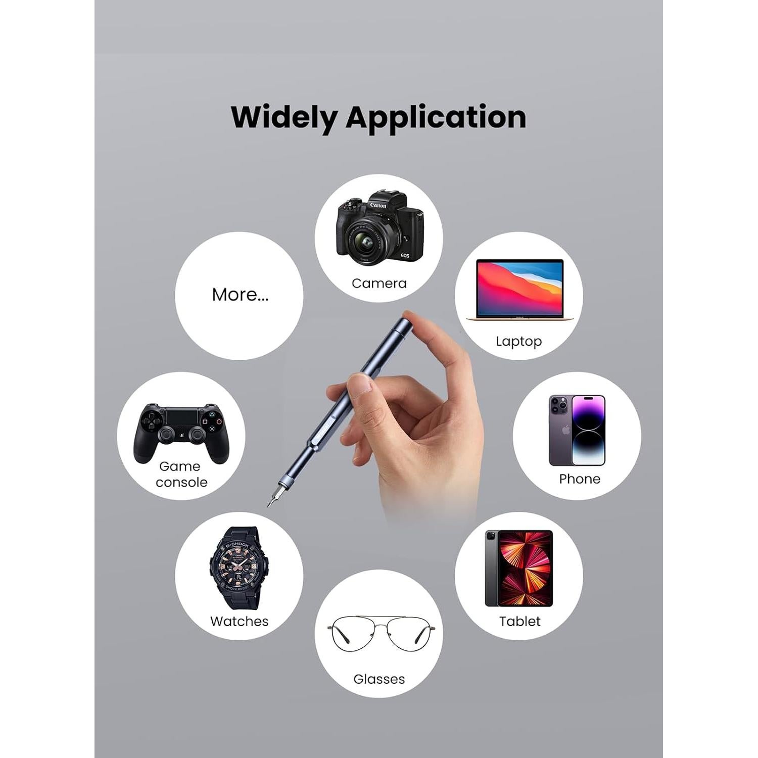 Juego de Destornilladores Pequeños 49-en-1 Wesdut - Acero Duradero