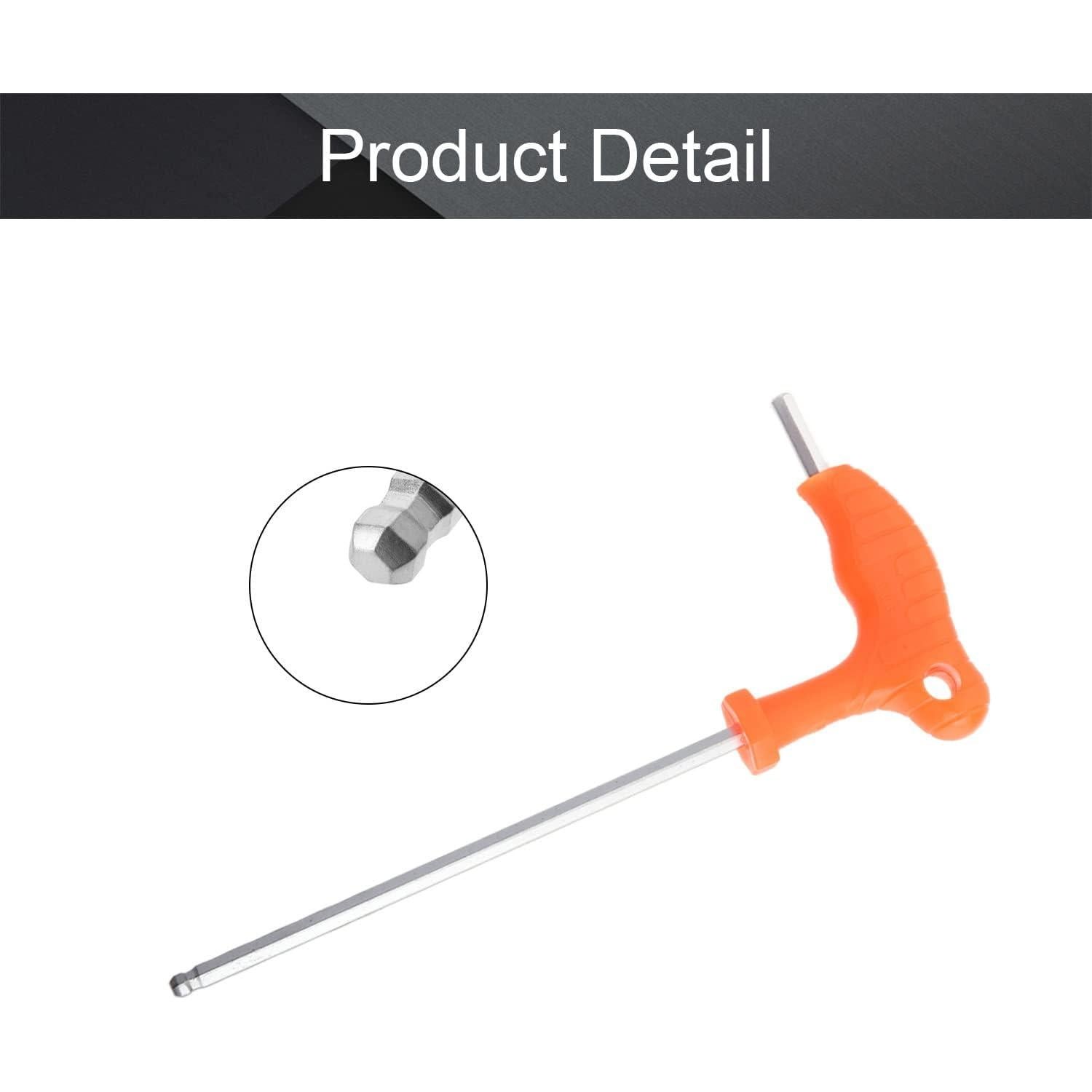 Llave Hexagonal T Utoolmart 4mm Acabado Cromado