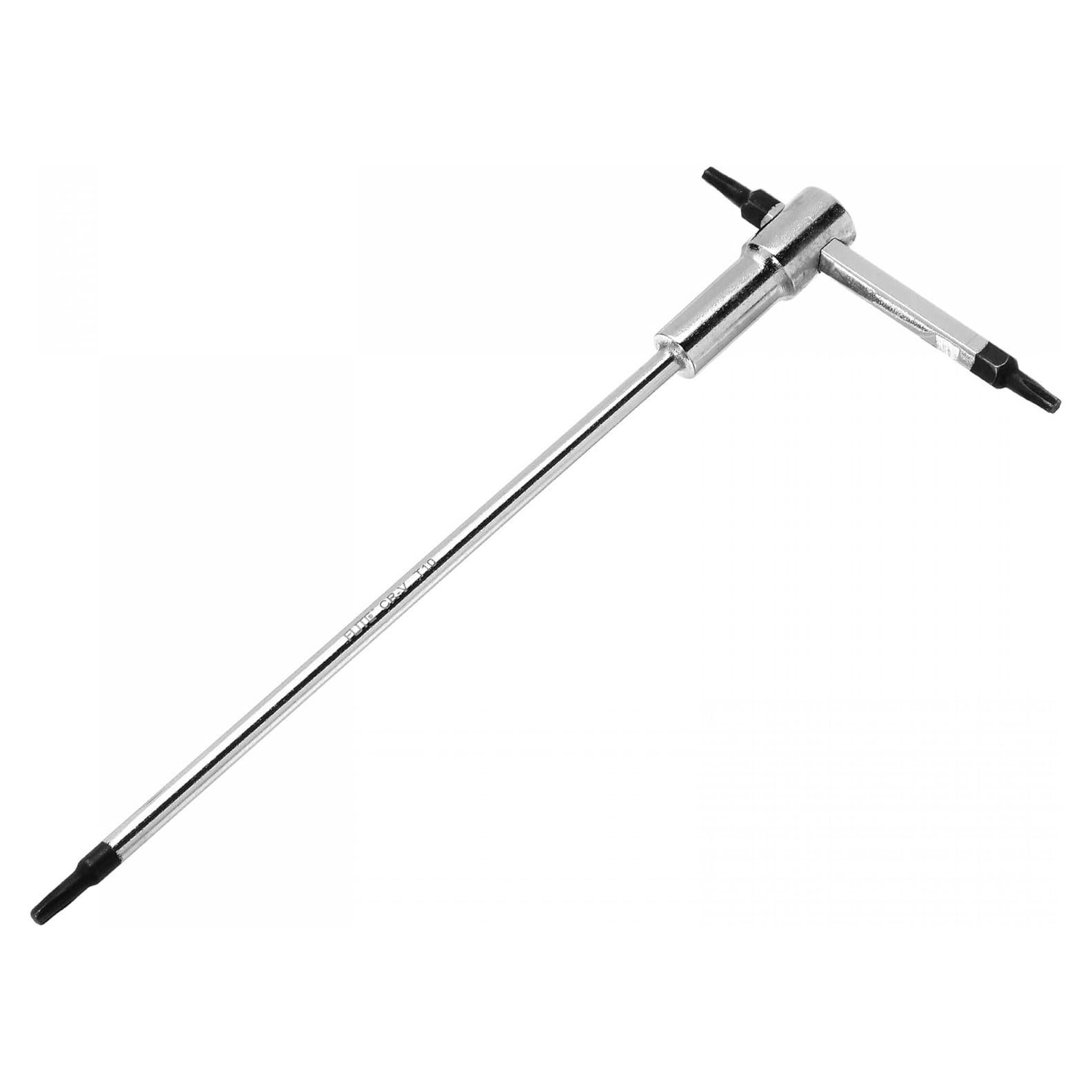 Llave Torx T10 uxcell con Mango Deslizante en T 150mm