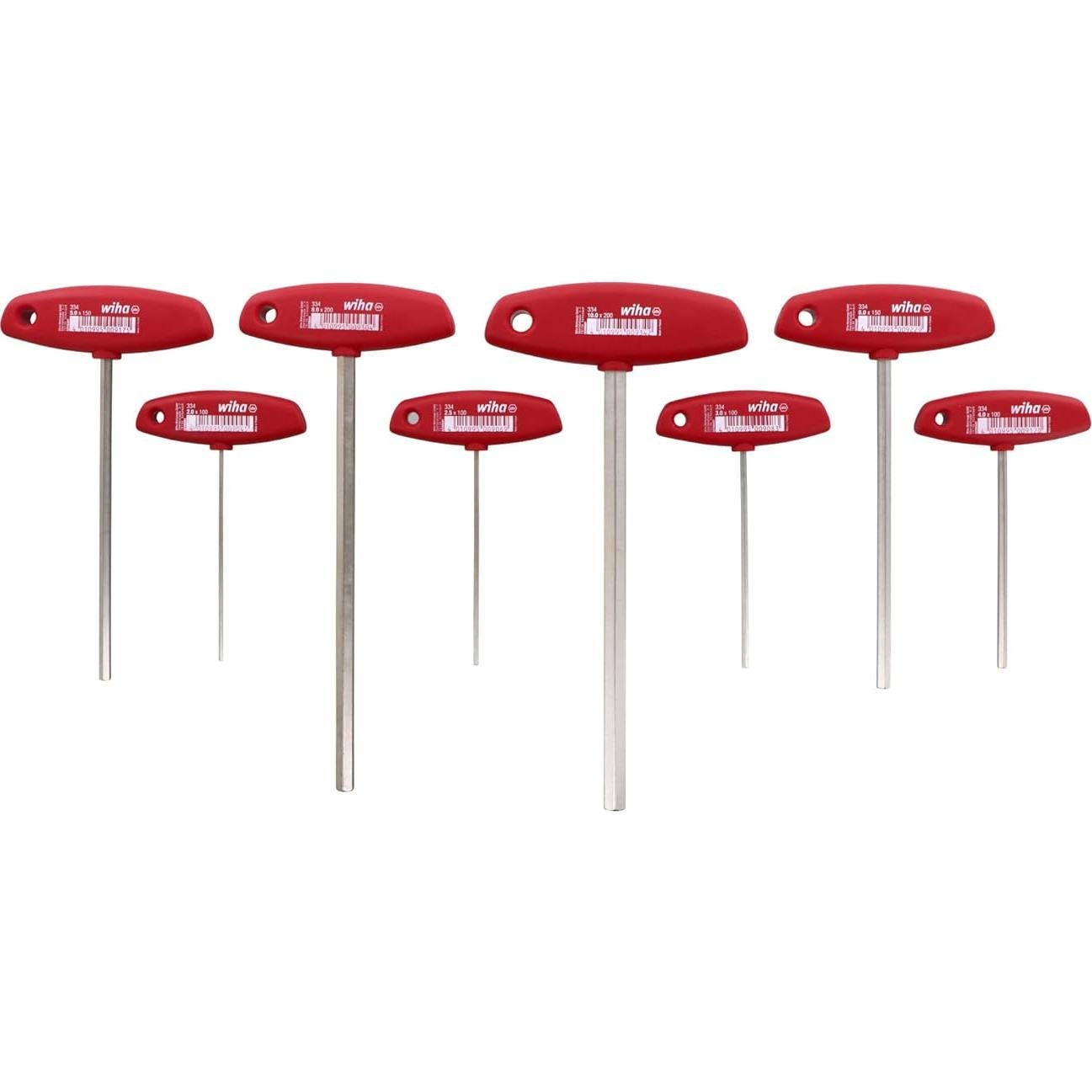 Juego de 8 Llaves Hexagonales T Wiha 33493 2-10mm