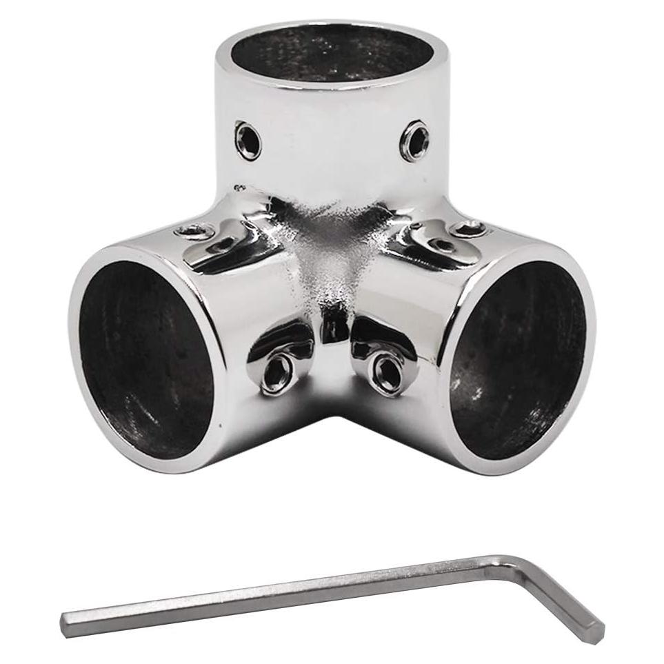 Conector Codo de Acero Inoxidable 316 SHENGHUISS 1" 90°