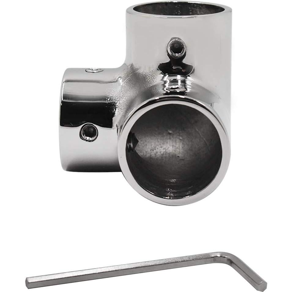 Conector Codo de Acero Inoxidable 316 SHENGHUISS 1" 90°