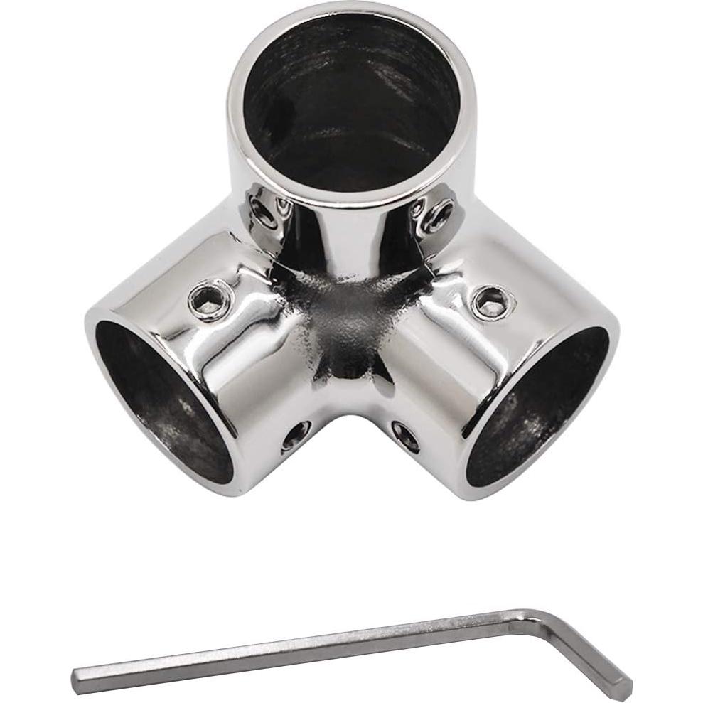 Conector Codo de Acero Inoxidable 316 SHENGHUISS 1" 90°