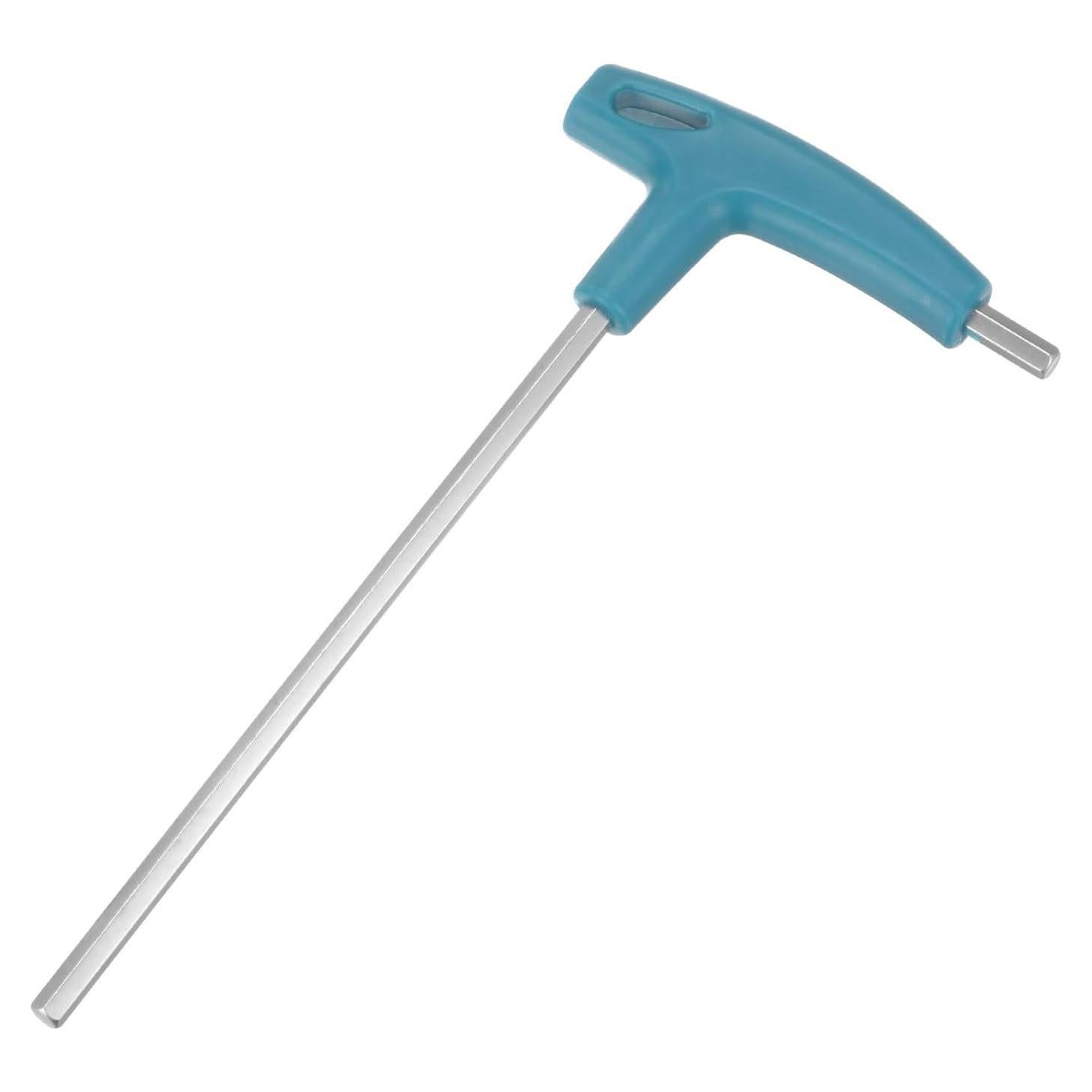 Llave Hexagonal T uxcell 6mm Acabado Cromado 210mm