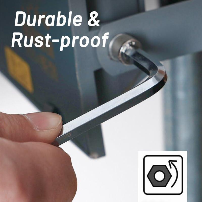 Juego de Llaves Allen 8 en 1 Yopolaz - Acero Aleado Hexagonal