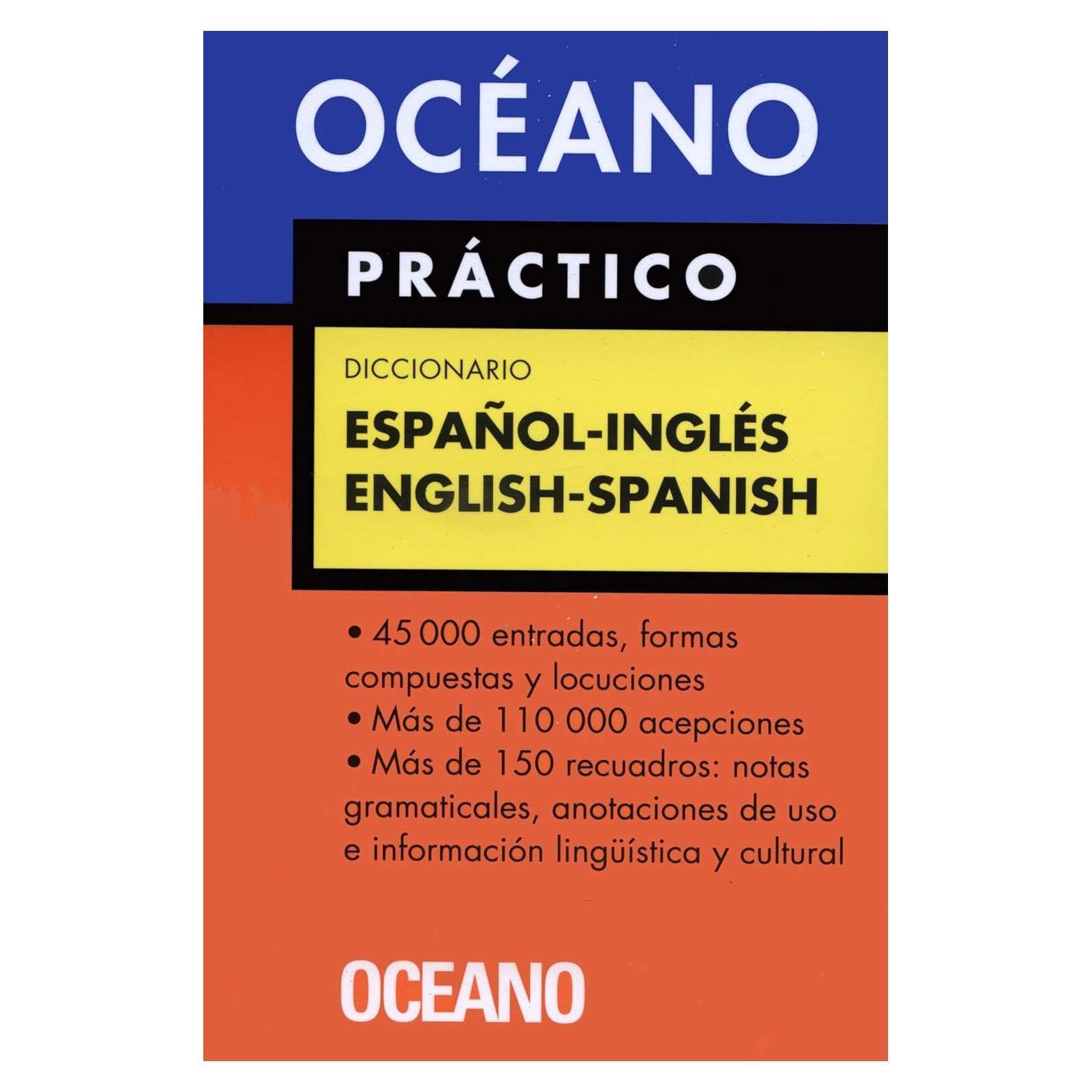 Océano Práctico Diccionario Español - Inglés / English - Spanish (Diccionarios) (Spanish Edition)