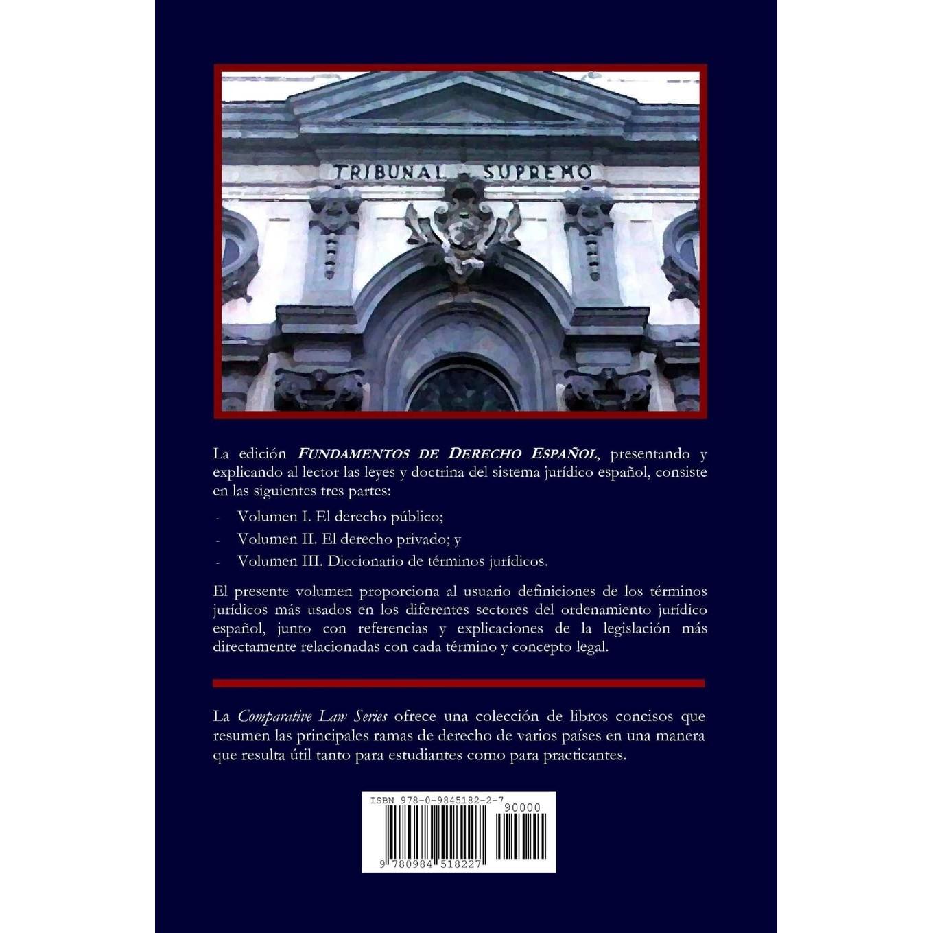 Diccionario de Términos Jurídicos (Spanish Edition)