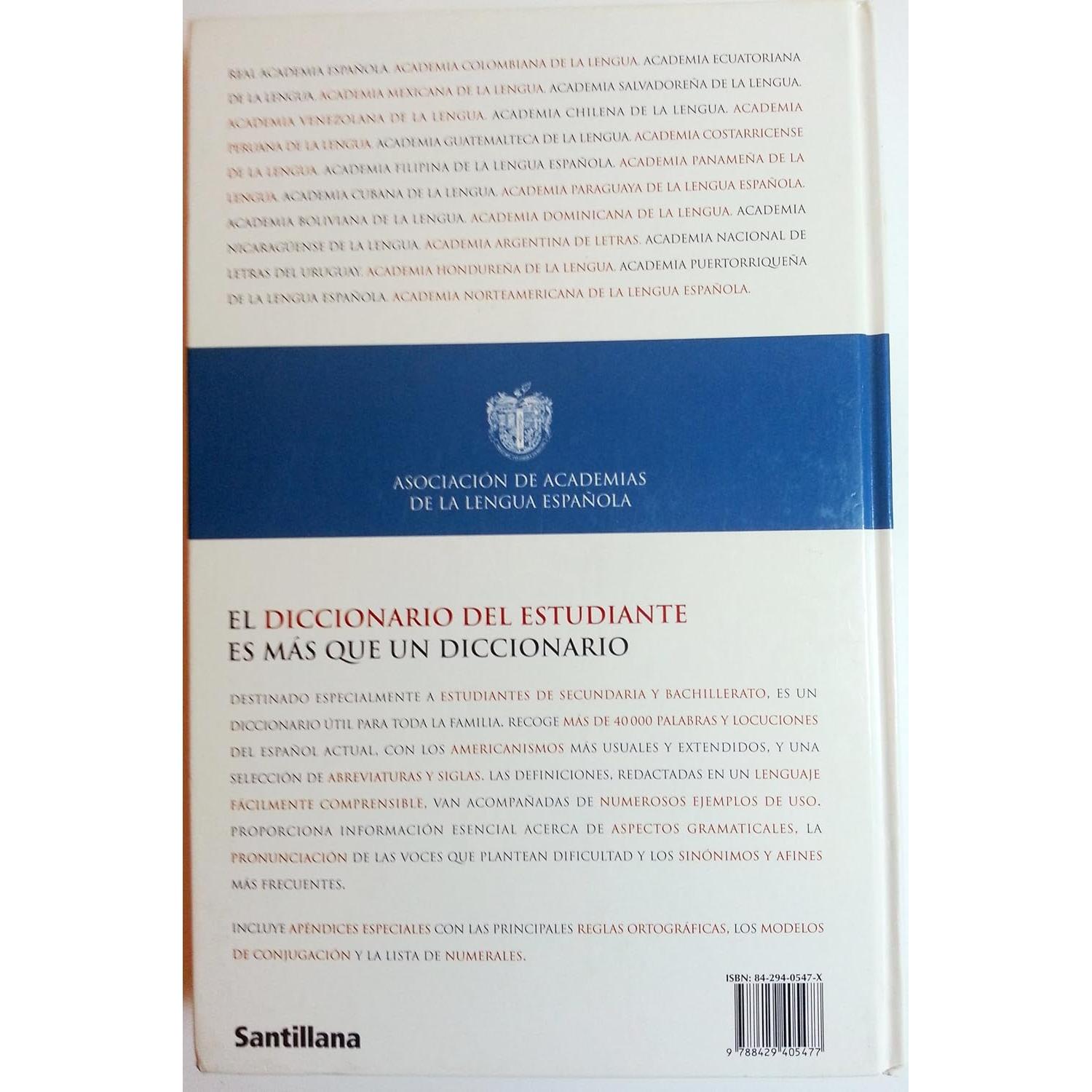 DICCIONARIO DEL ESTUDIANTE (Spanish Edition)