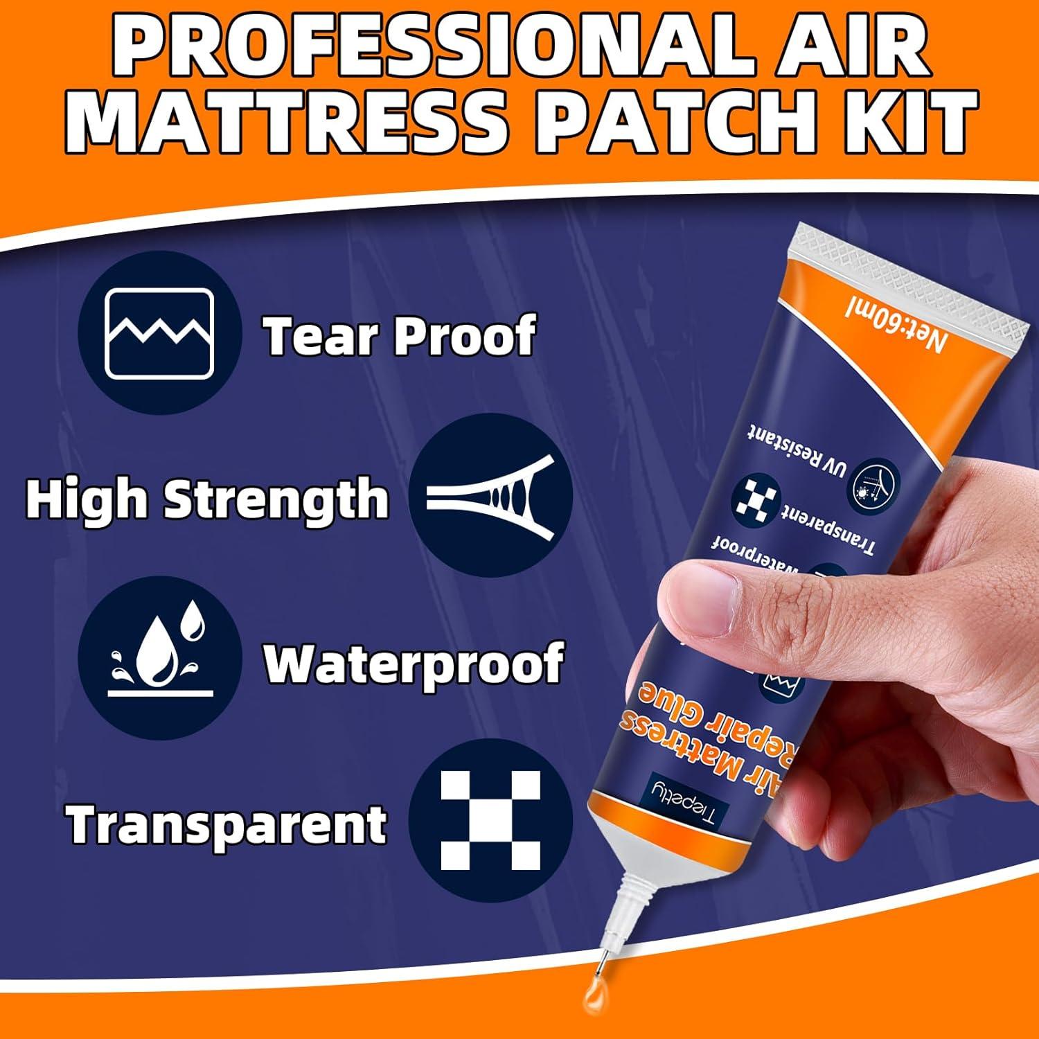Kit de Parche para Colchón de Aire Tiepetly - Reparación PVC