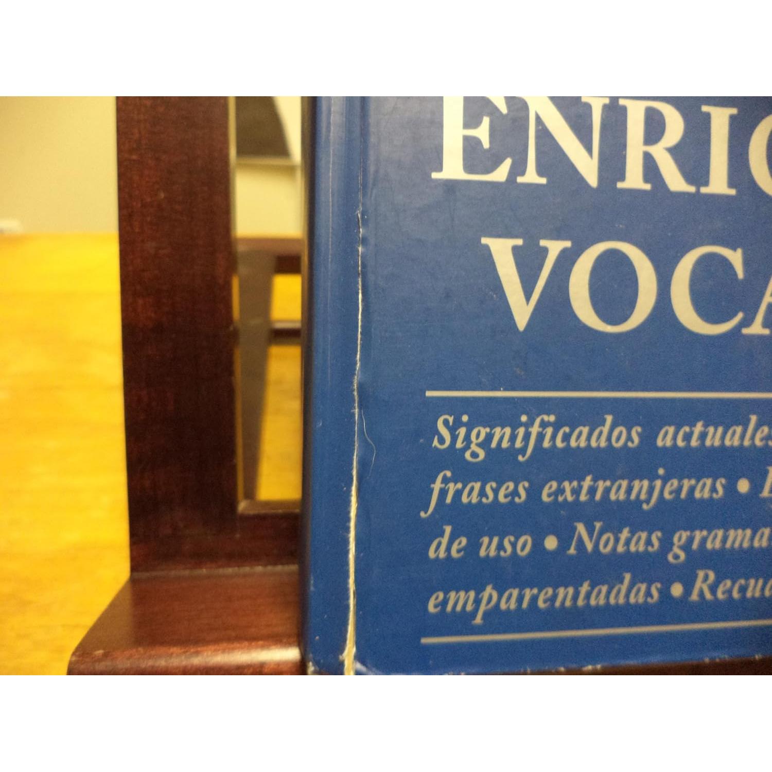 Diccionario: Enriquezca su Vocabulario (Spanish Edition)