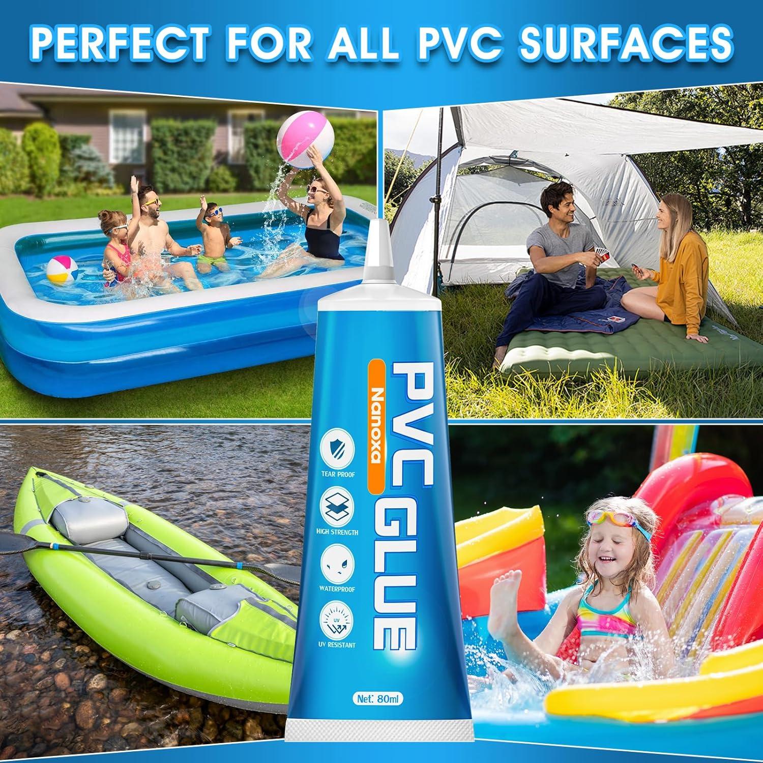 Kit de Parche para Colchón Inflable Nanoxa 80ml - Reparación PVC