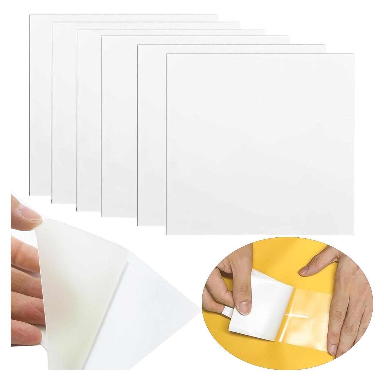 Kit de Parche Reparación Inflable KAIHENG 6 Piezas TPU 8.8x8.8 cm