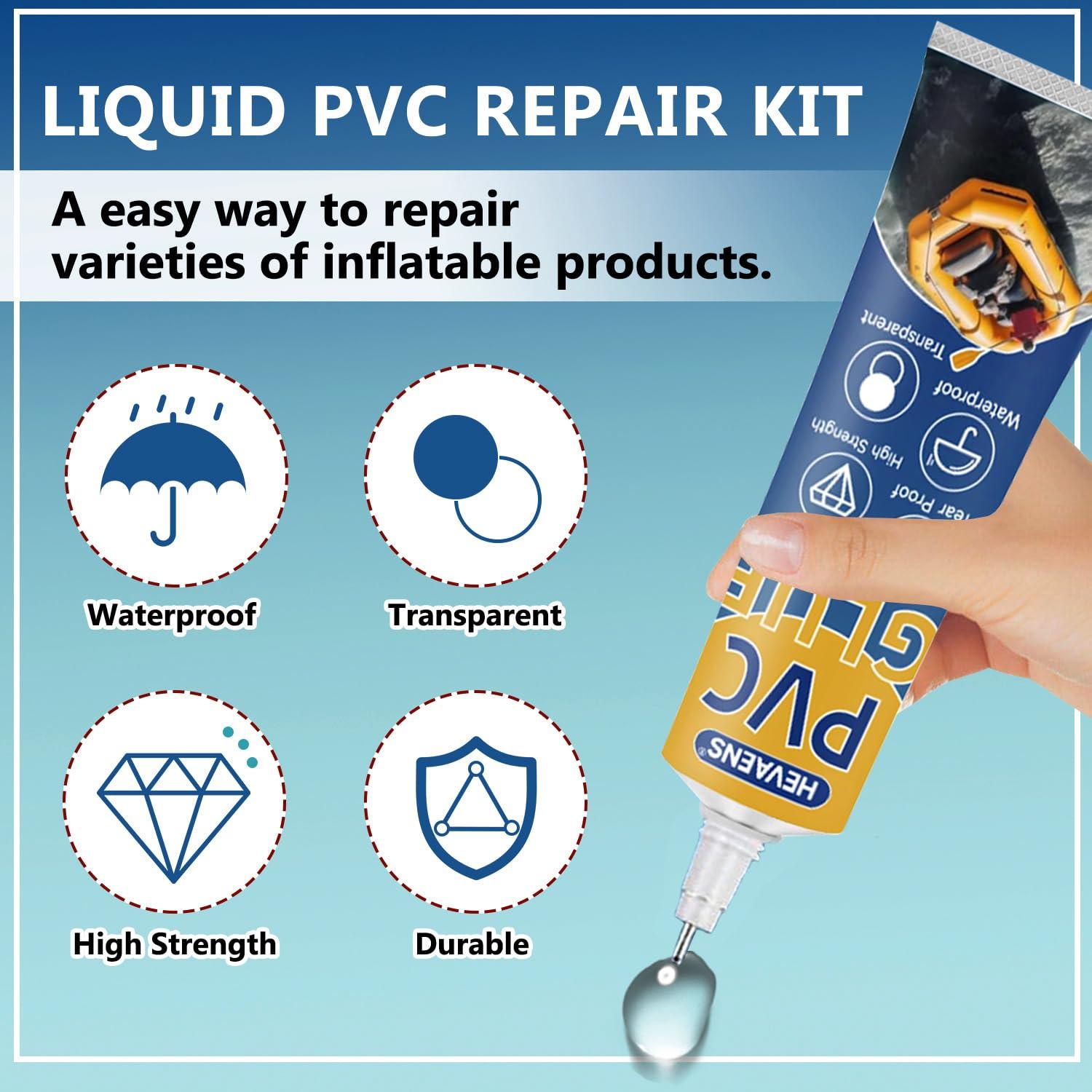 Kit de Parche HEVAENS para Colchón Inflable y PVC 60ml