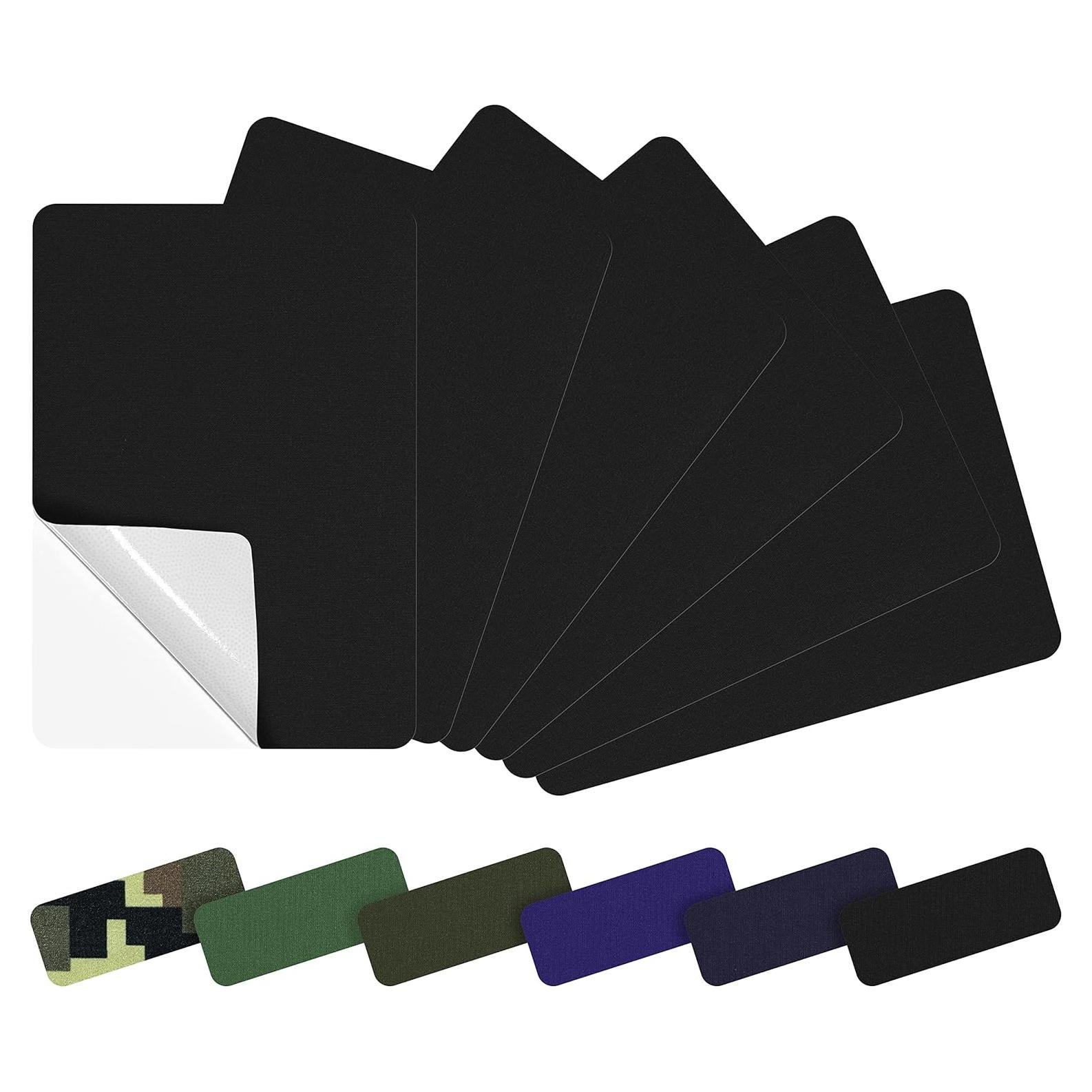 Kit de Reparación Autoadhesivo Azobur 6 Piezas Nylon Negro