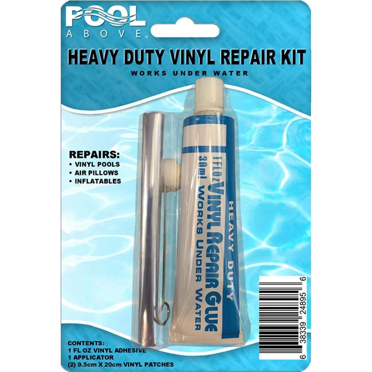 Kit de Parcheo de Vinilo Pool Above - 8 Parches 7.6cm y Pegamento