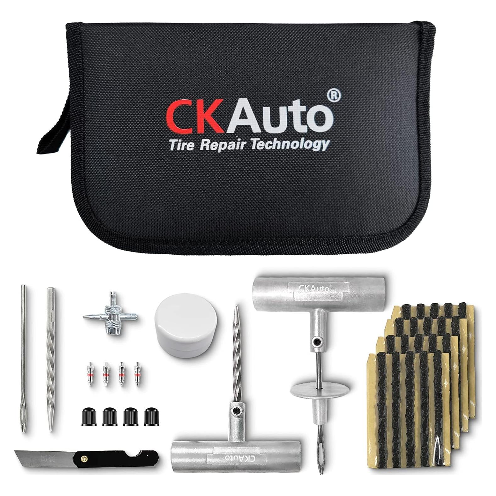 Kit de Reparación de Neumáticos CKAuto 36 Piezas Universal