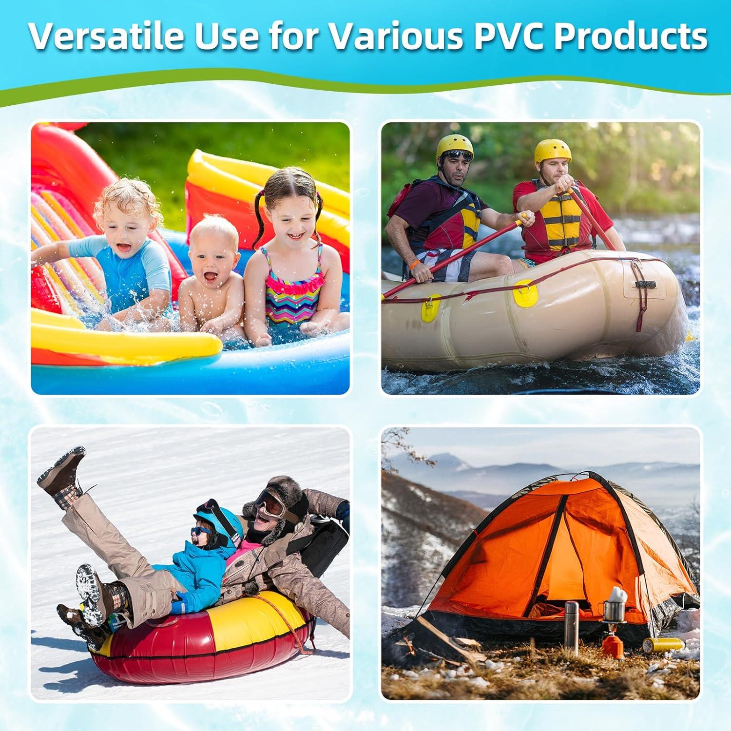 Kit de Parche para Colchón Inflable GLOWPOINT 80ml Impermeable