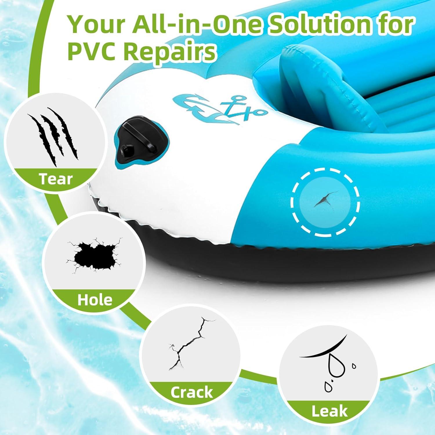 Kit de Parche para Colchón Inflable GLOWPOINT 80ml Impermeable