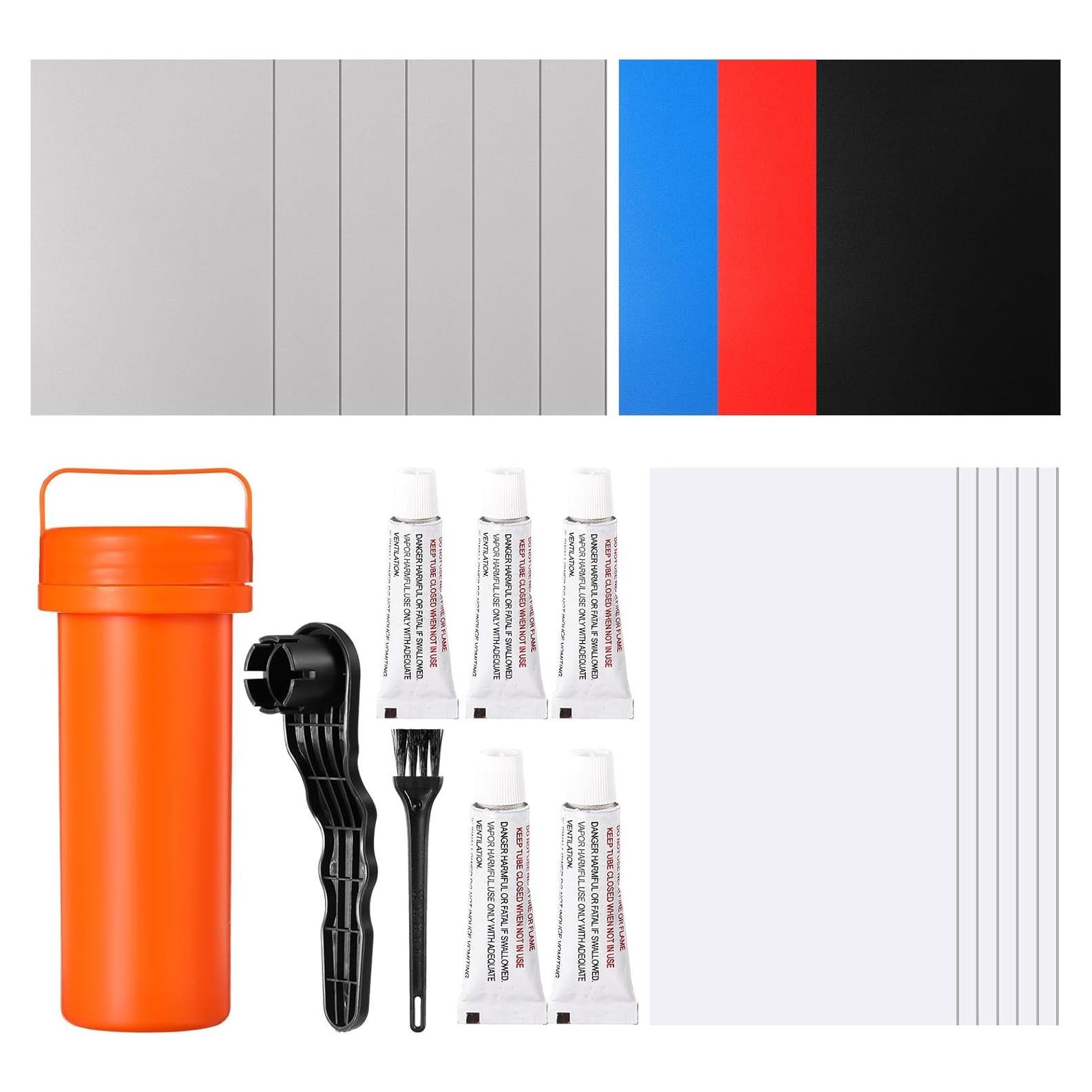 Kit de Reparación de Botes Inflables Gejoy MK4229 - 23 Piezas