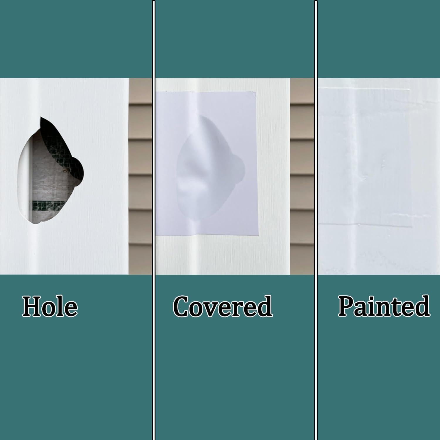 Kit de Reparación de Revestimiento de Vinilo FALIUN 12 Parches 16x12cm