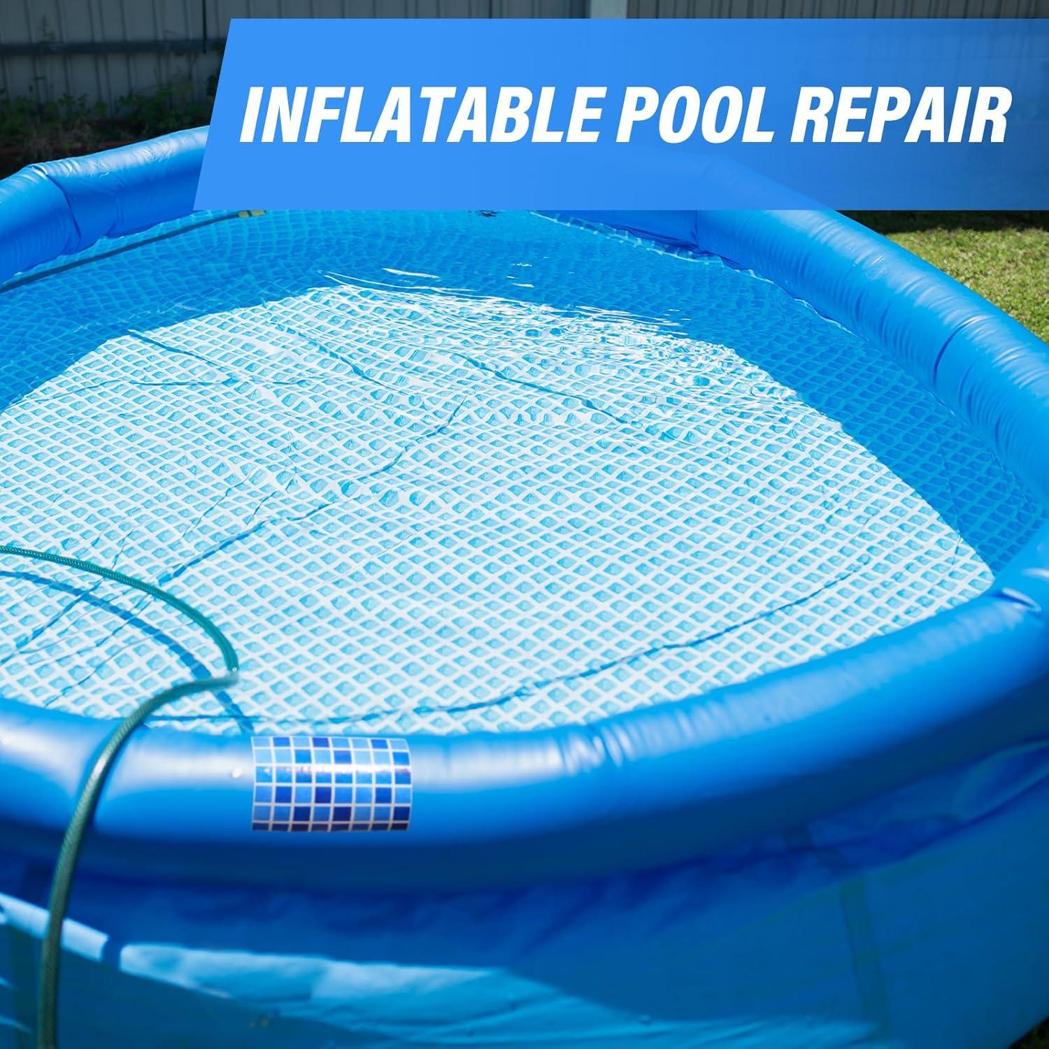 Parche de Liner de Vinilo Nuanchu 30.48 x 203.2 cm Azul