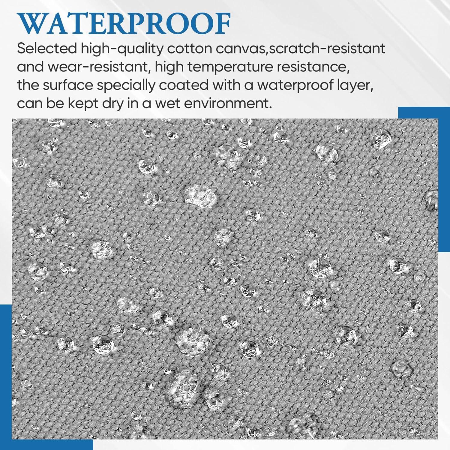 Kit de Parches Autoadhesivos Impermeables JCATTC 14x20.3cm (6 Piezas)