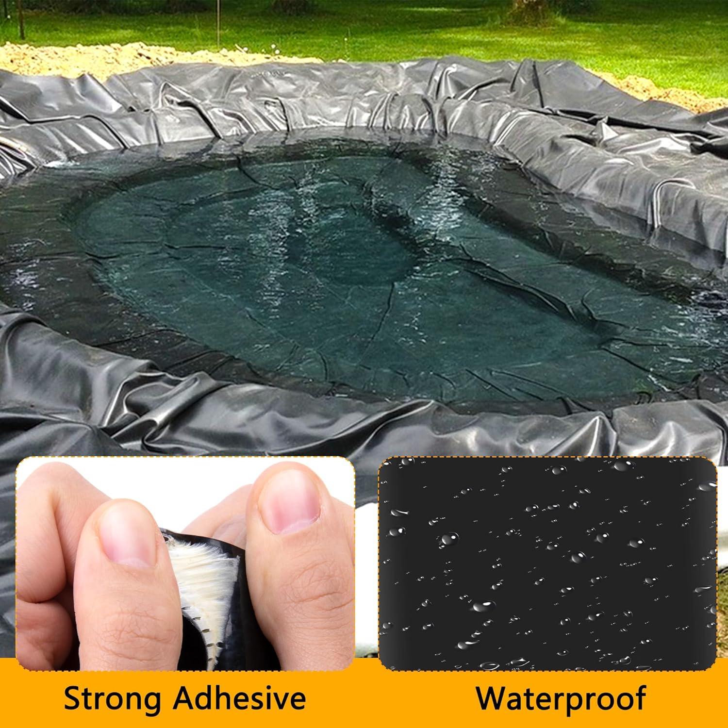 Parche de Reparación Adnee EPDM 20.32x20.32cm 2 Pcs